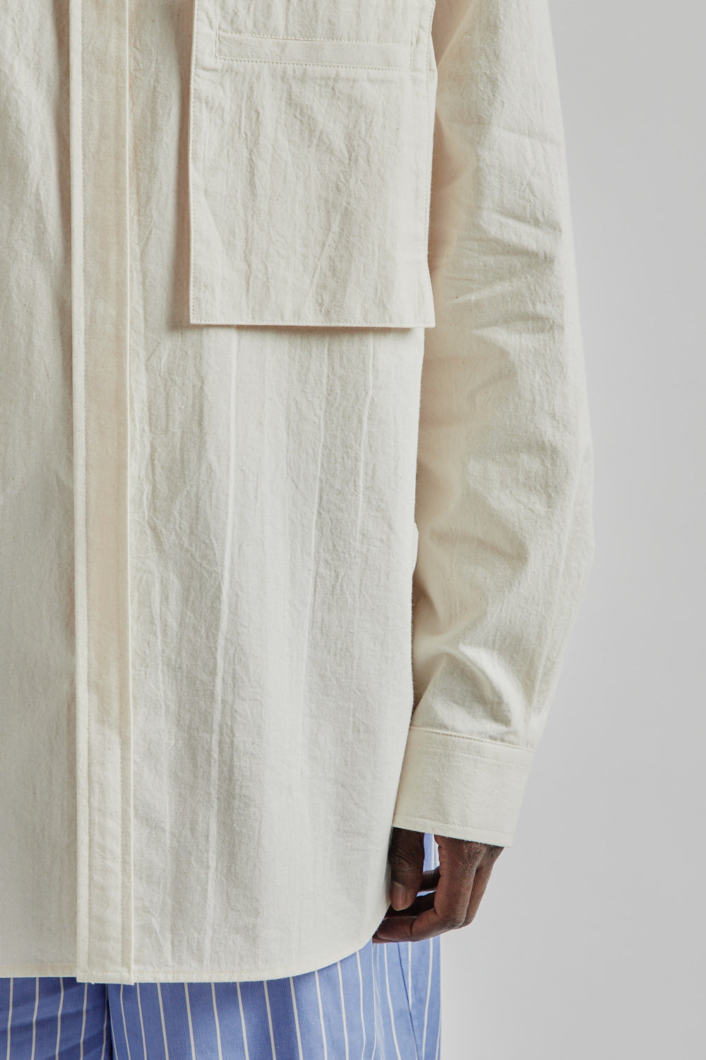 SK Manor Hill Overturn Shirt -Natural | Wallace Mercantile Shop