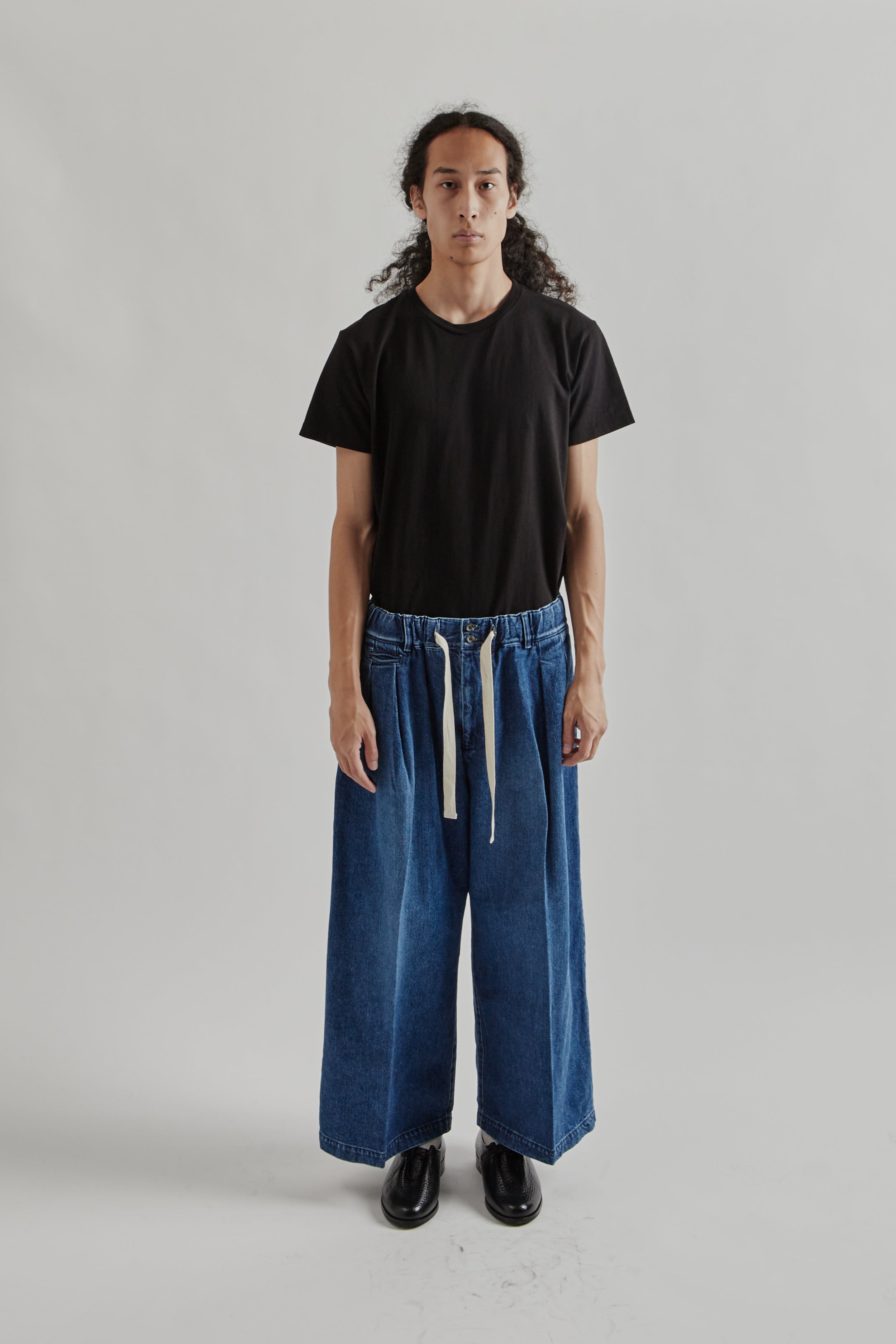 Sillage Hakama Pants - Denim Damaged | Wallace Mercantile Shop