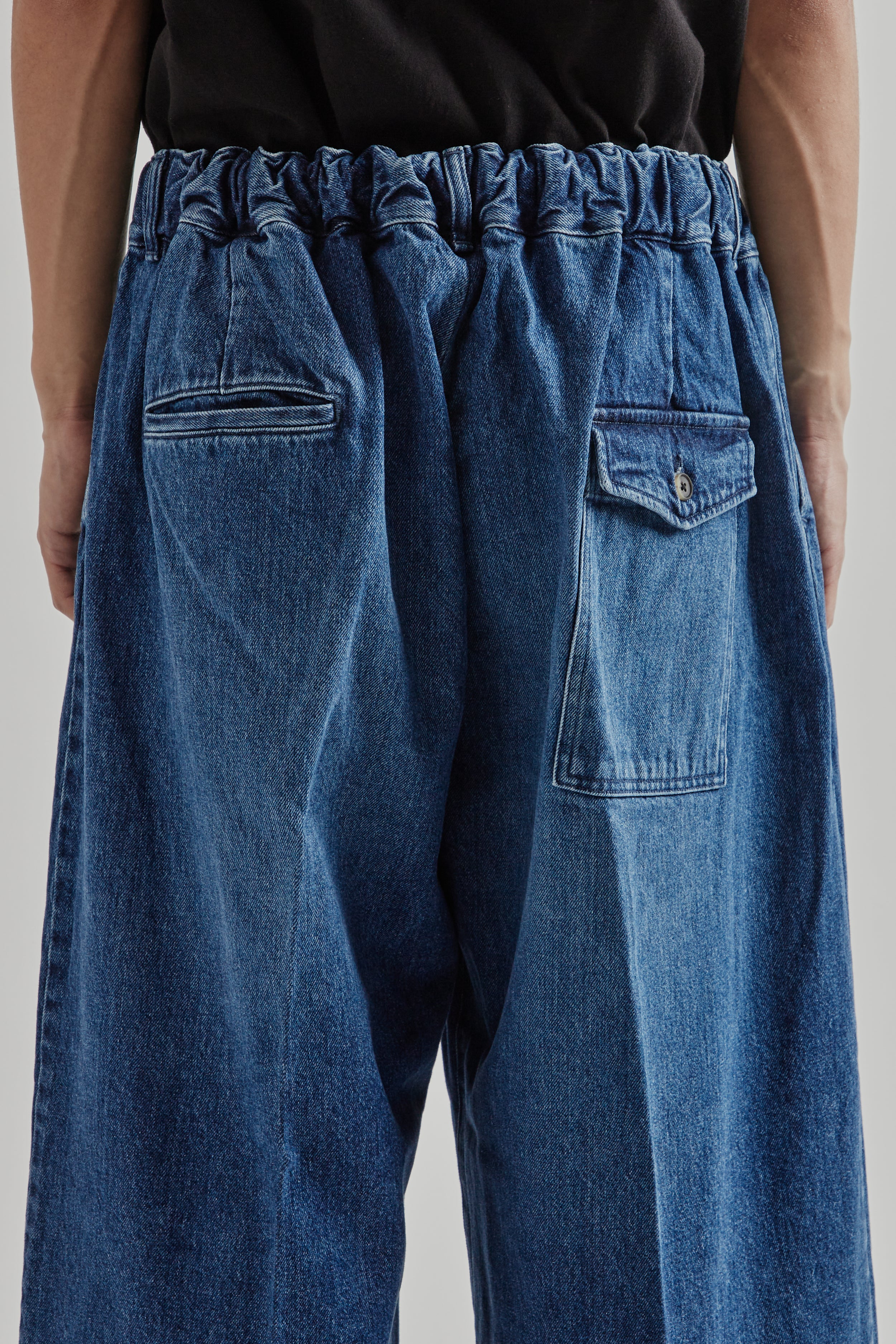 Sillage Hakama Pants - Denim Damaged | Wallace Mercantile Shop