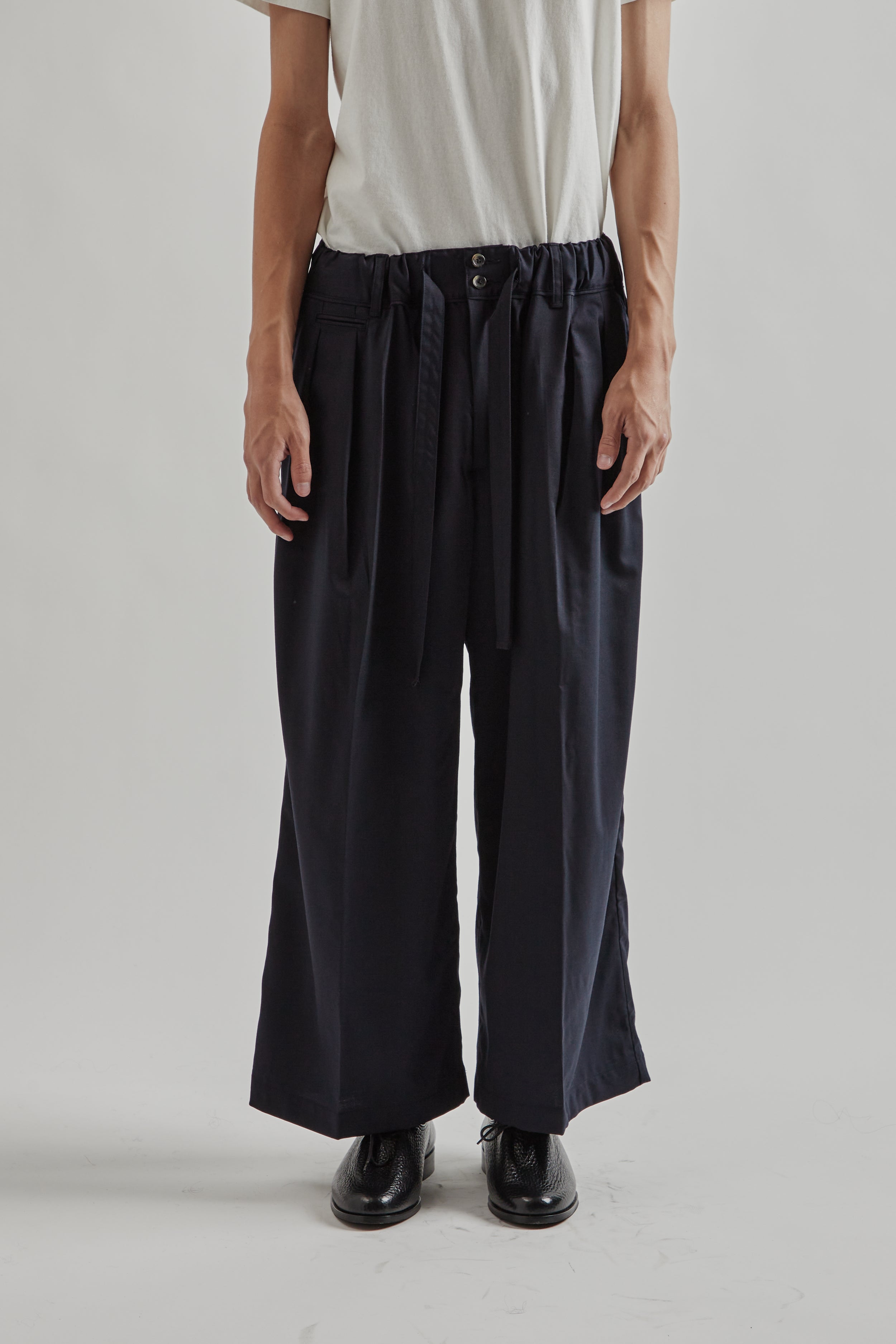 Sillage Hakama Pants - Navy Twill | Wallace Mercantile Shop