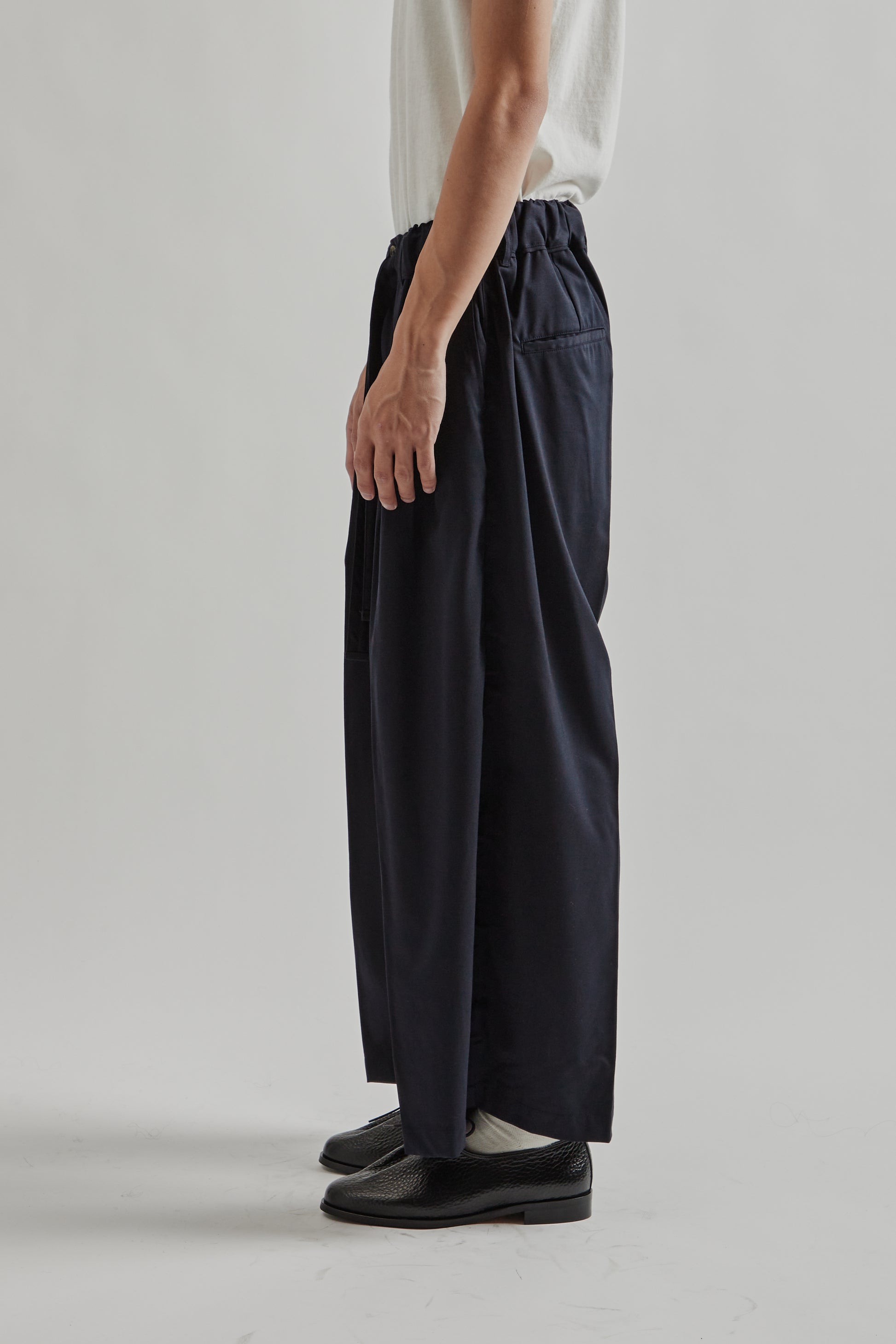 Sillage FW25 Hakama Pants Navy Twill6