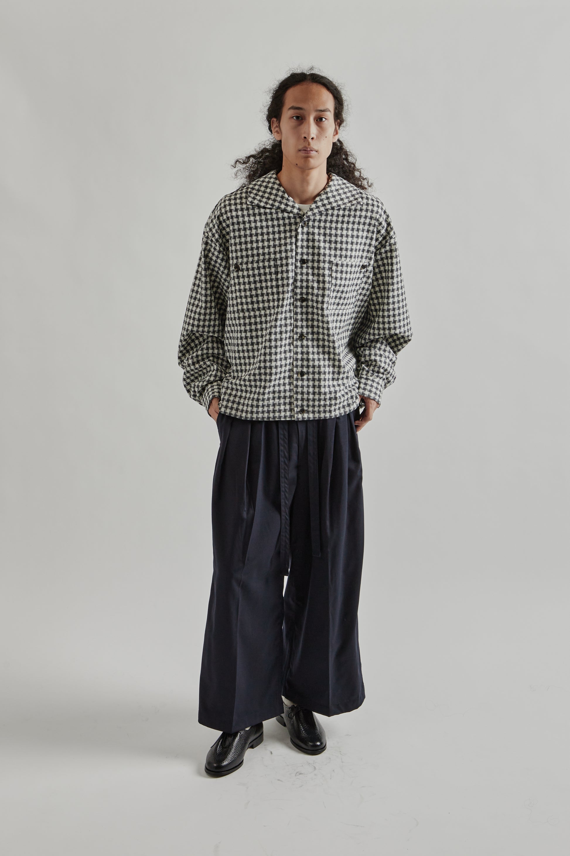 Sillage FW25 Rib Blouson Digital Plaid27