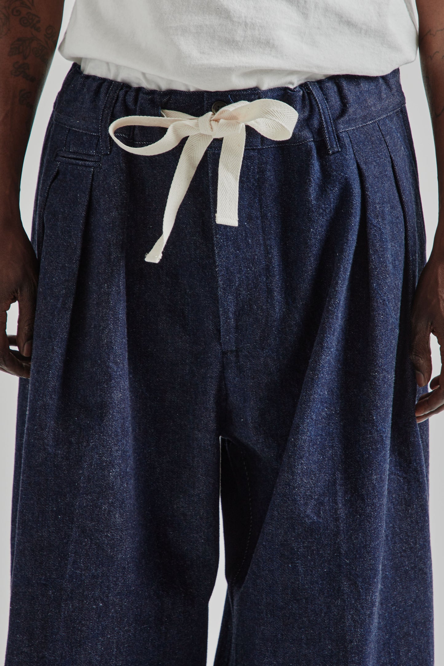 Hakama Pants - Denim One Wash