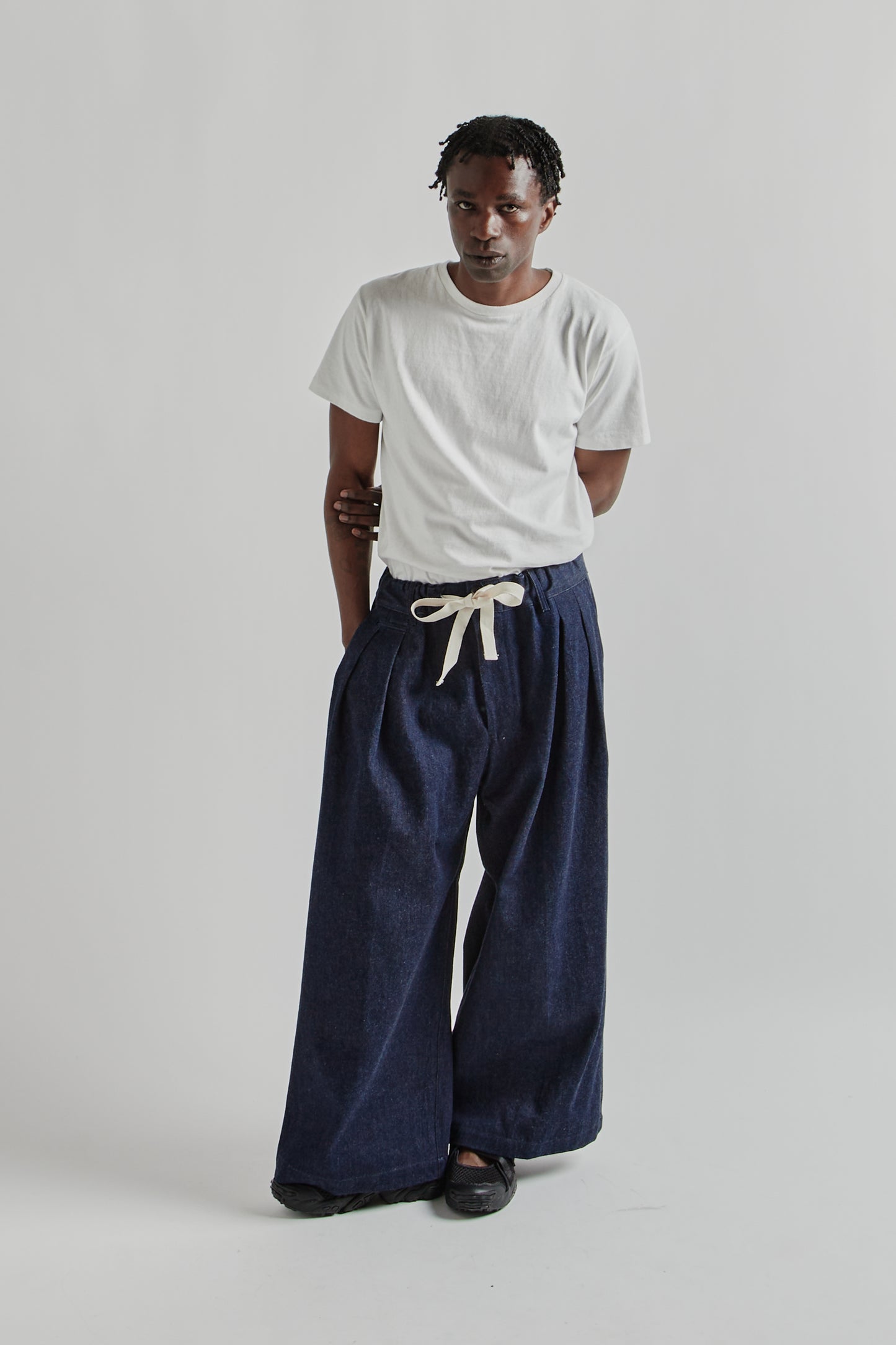 Hakama Pants - Denim One Wash