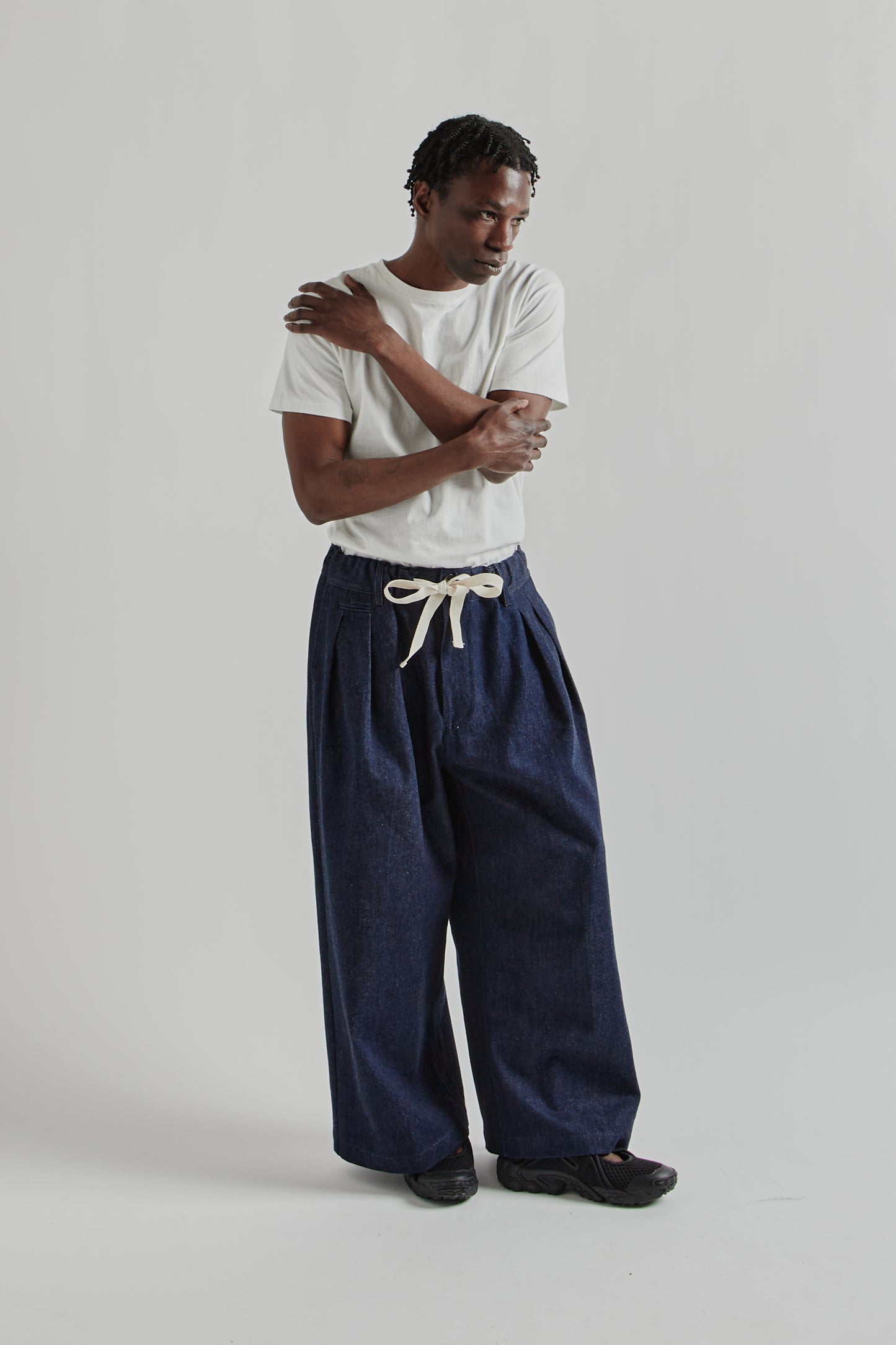 Hakama Pants - Denim One Wash