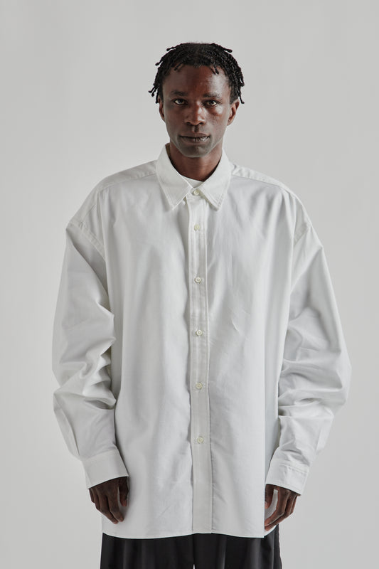 Wide Shirt - White