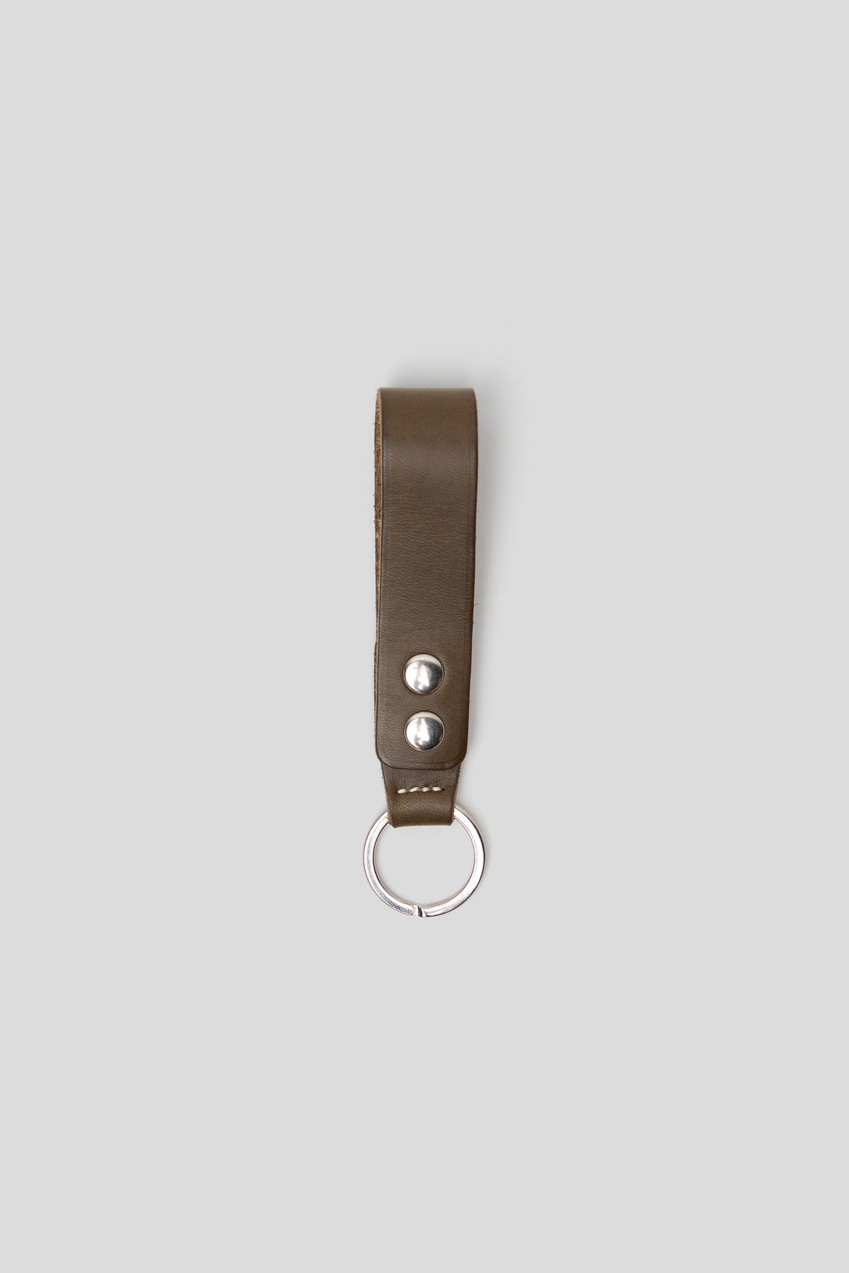 Snaps Key-Holder - Olive Vegetable Tanned Calf