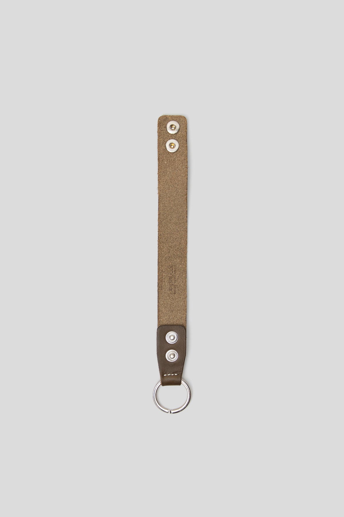 Snaps Key-Holder - Olive Vegetable Tanned Calf
