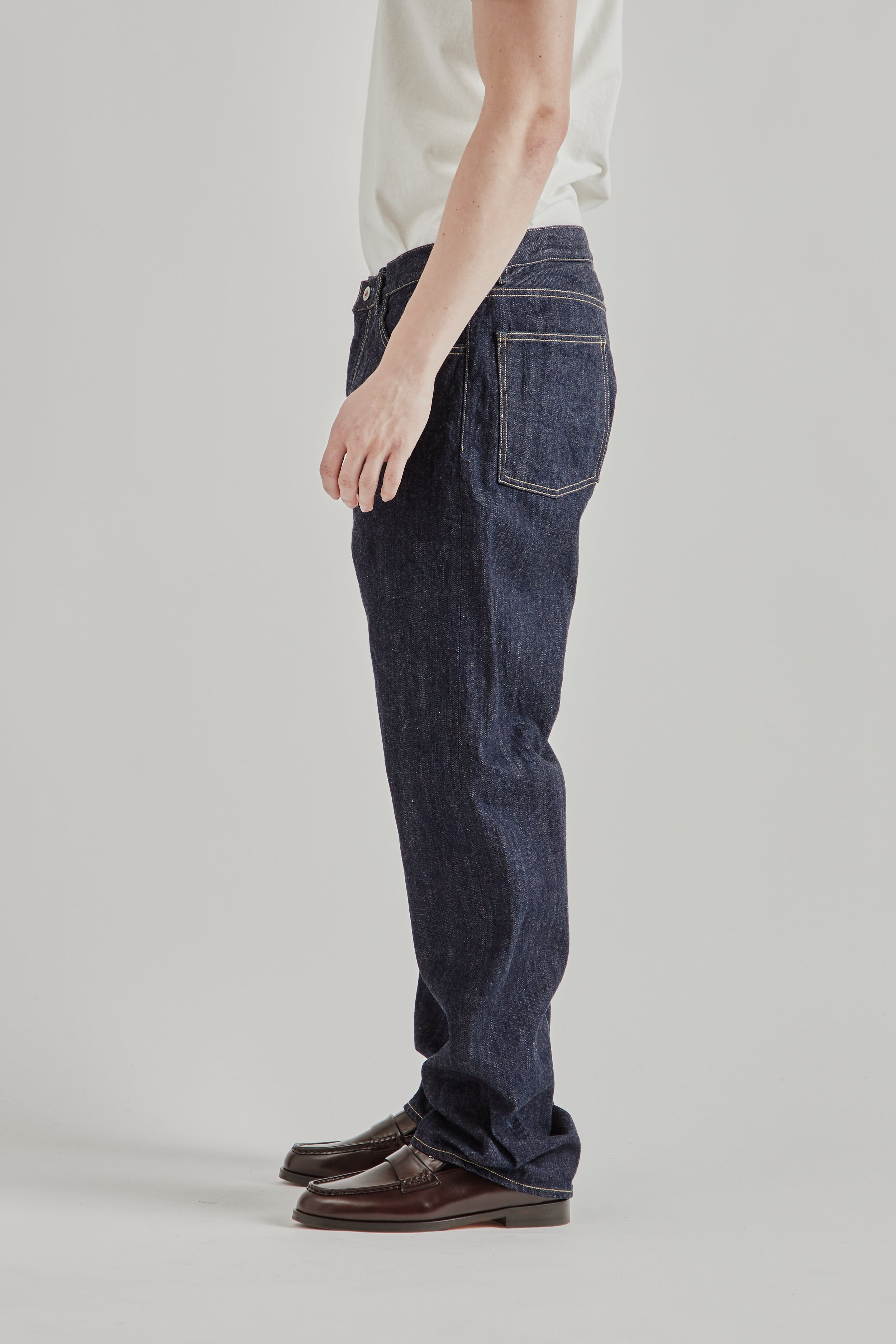 Still by Hand 5 Pocket Denim Pants - Navy | Wallace Mercantile Shop