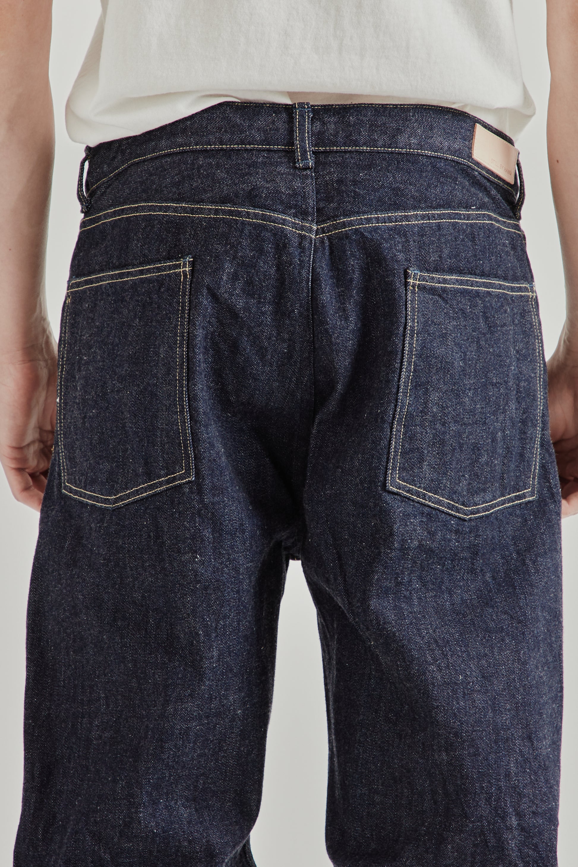 Still By Hand 5 Pocket Denim Pants Indigo 2557