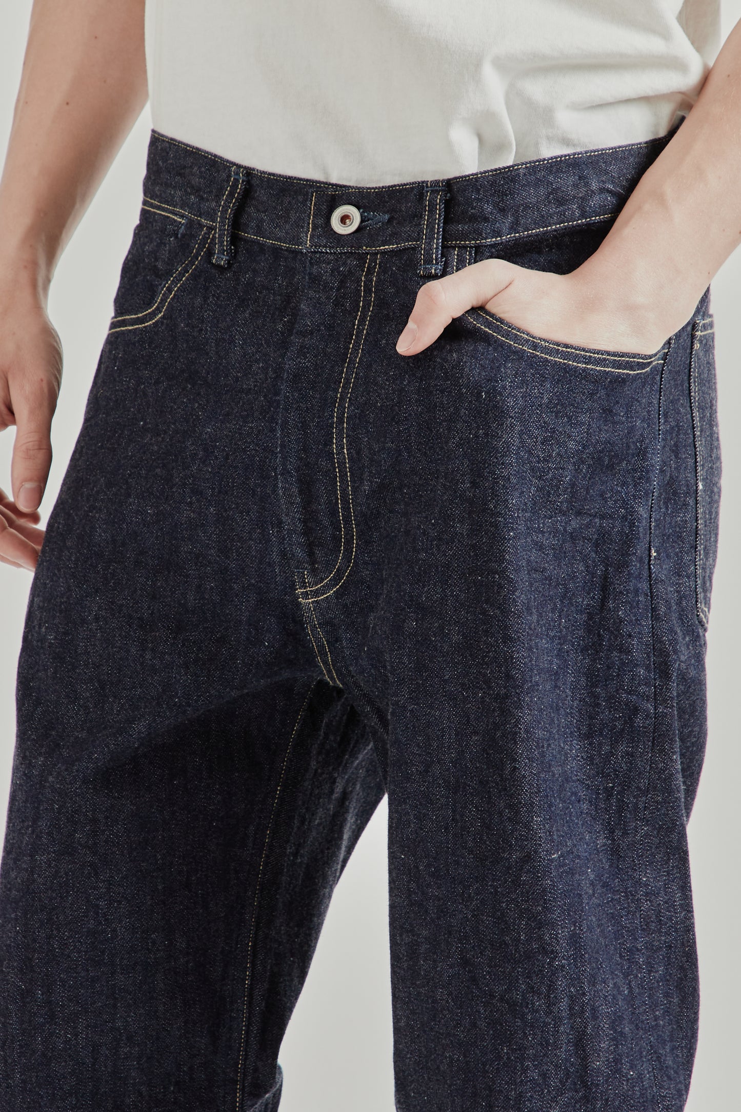 Still By Hand 5 Pocket Denim Pants Indigo 2561