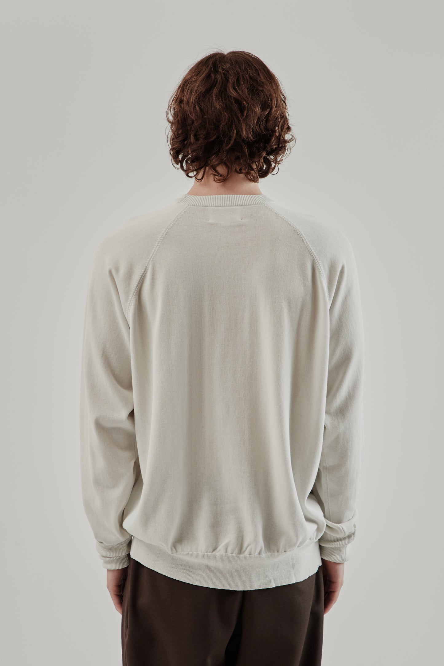 Still By Hand FW25 Cotton Silk Pullover Ivory 5