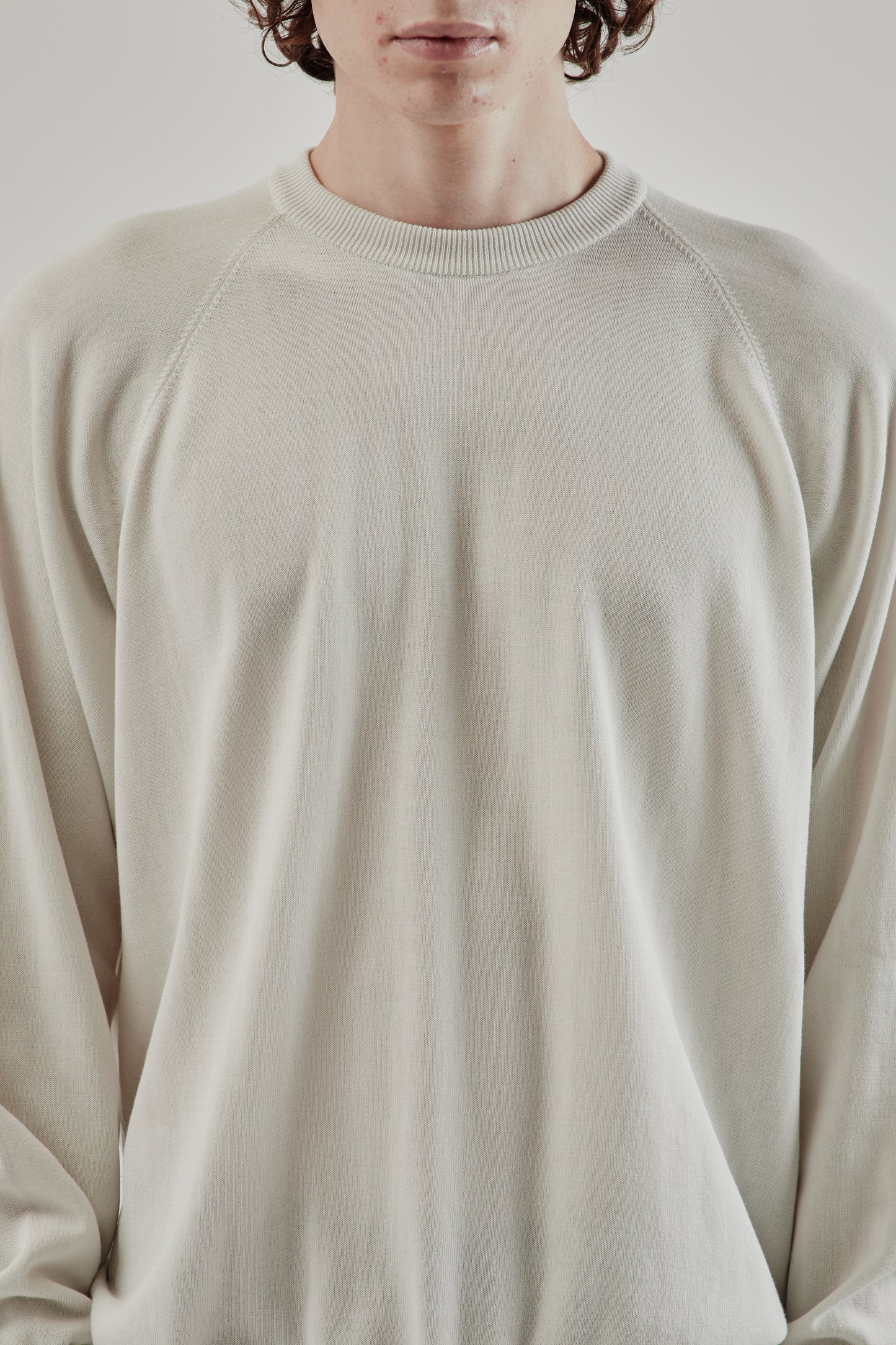 Still By Hand FW25 Cotton Silk Pullover Ivory 6