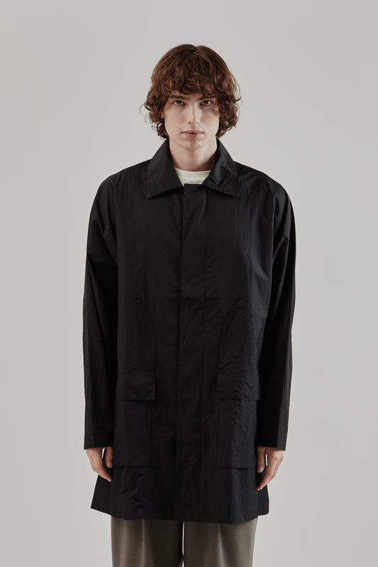 Still By Hand FW25 Nylon Half Coat 2