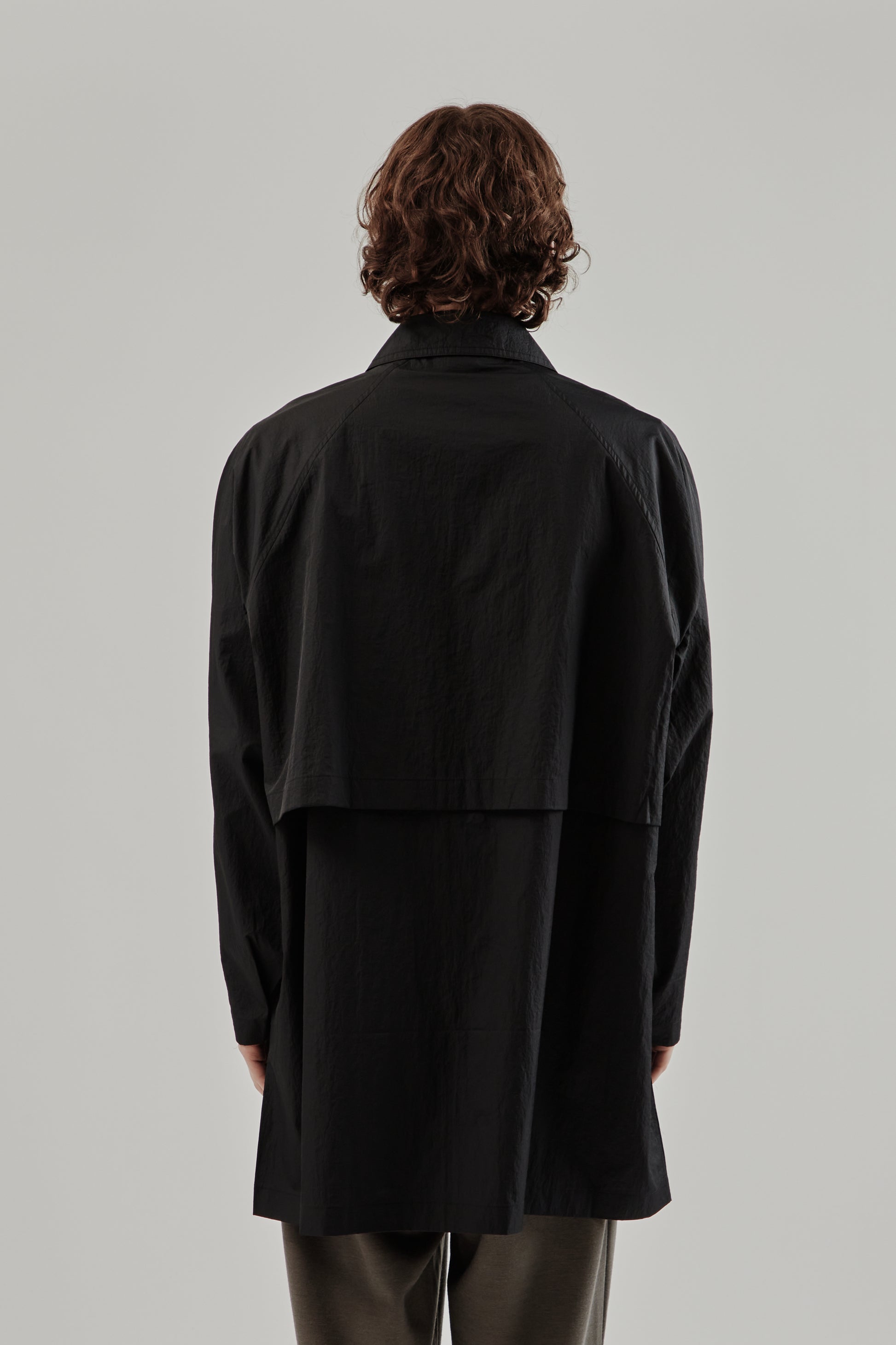 Still By Hand FW25 Nylon Half Coat 5