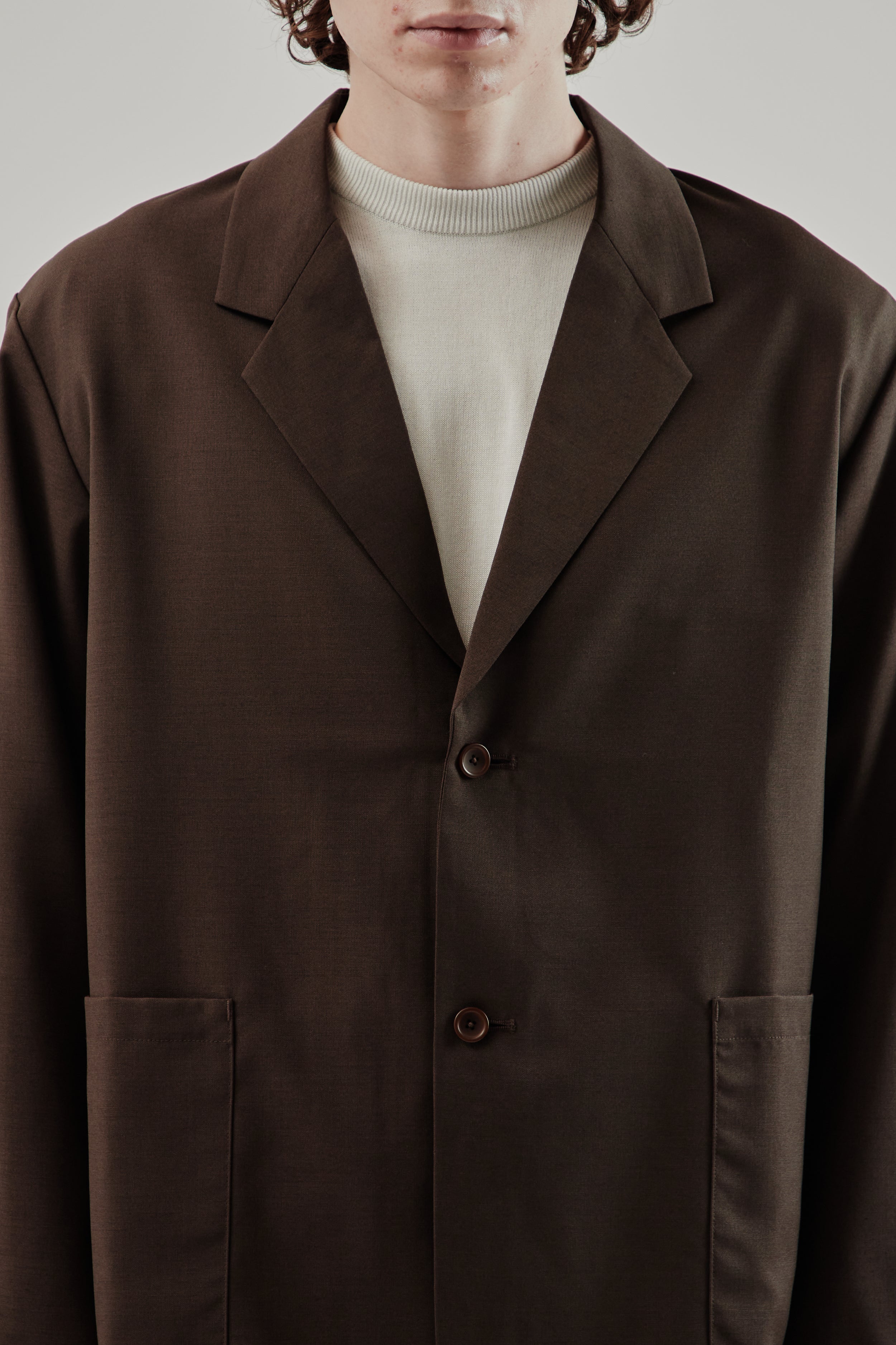 Still By Hand Relaxed 2B Jacket - Dark Brown | Wallace Mercantile Shop