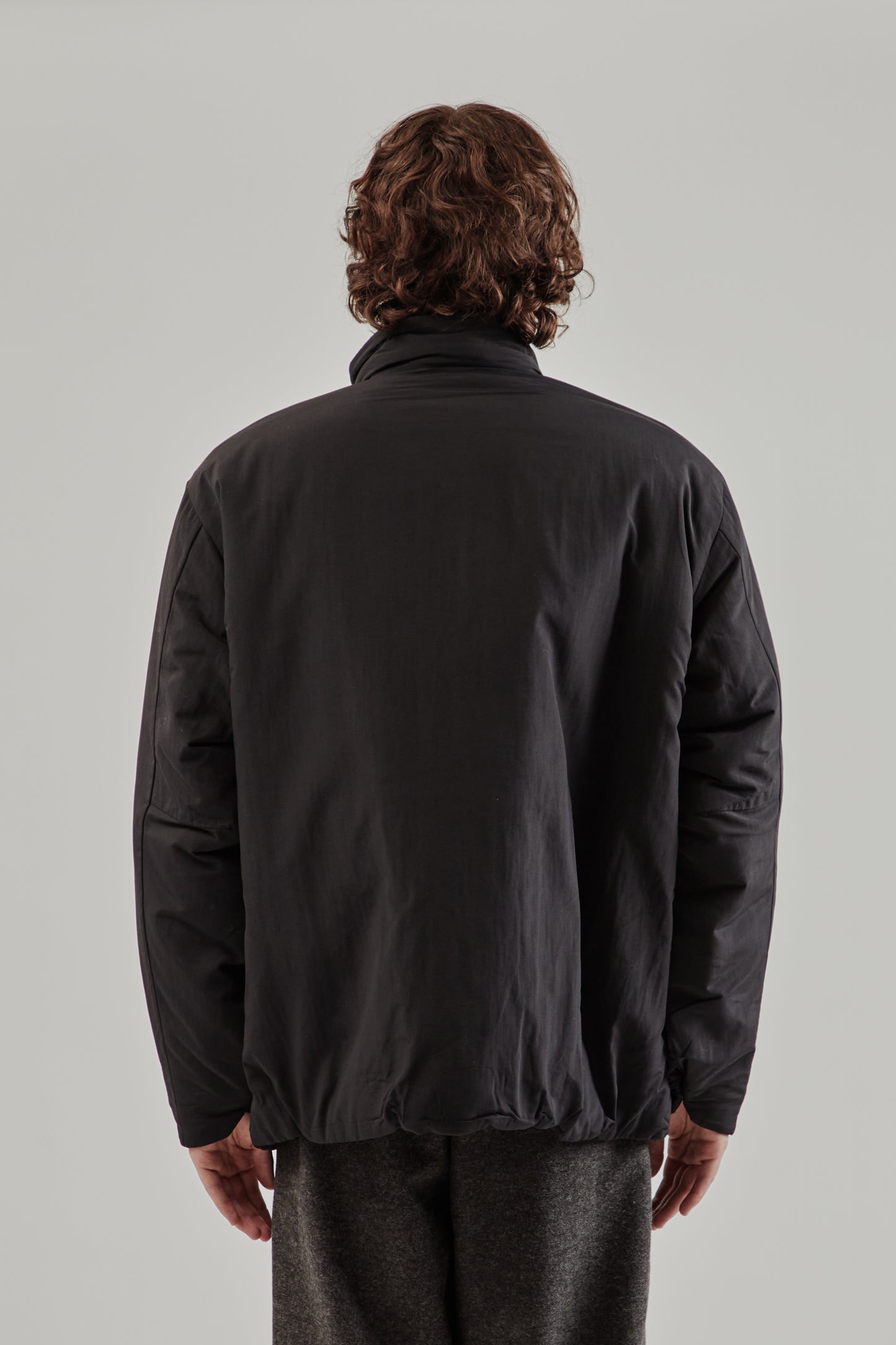 Still By Hand FW25 Round Puffy Blouson Black 5