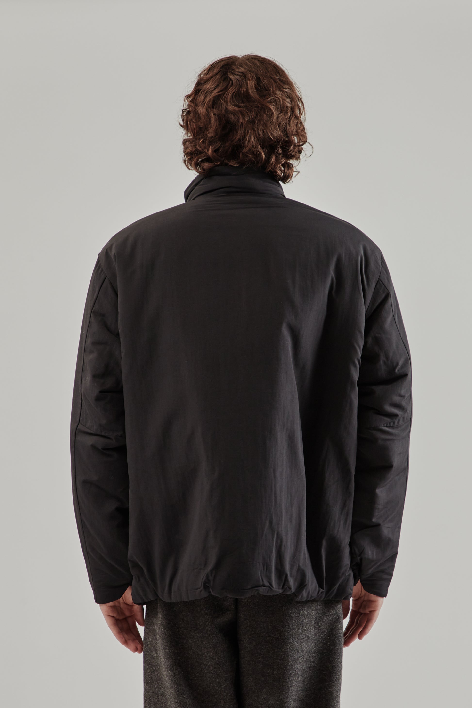Still By Hand FW25 Round Puffy Blouson Black 5
