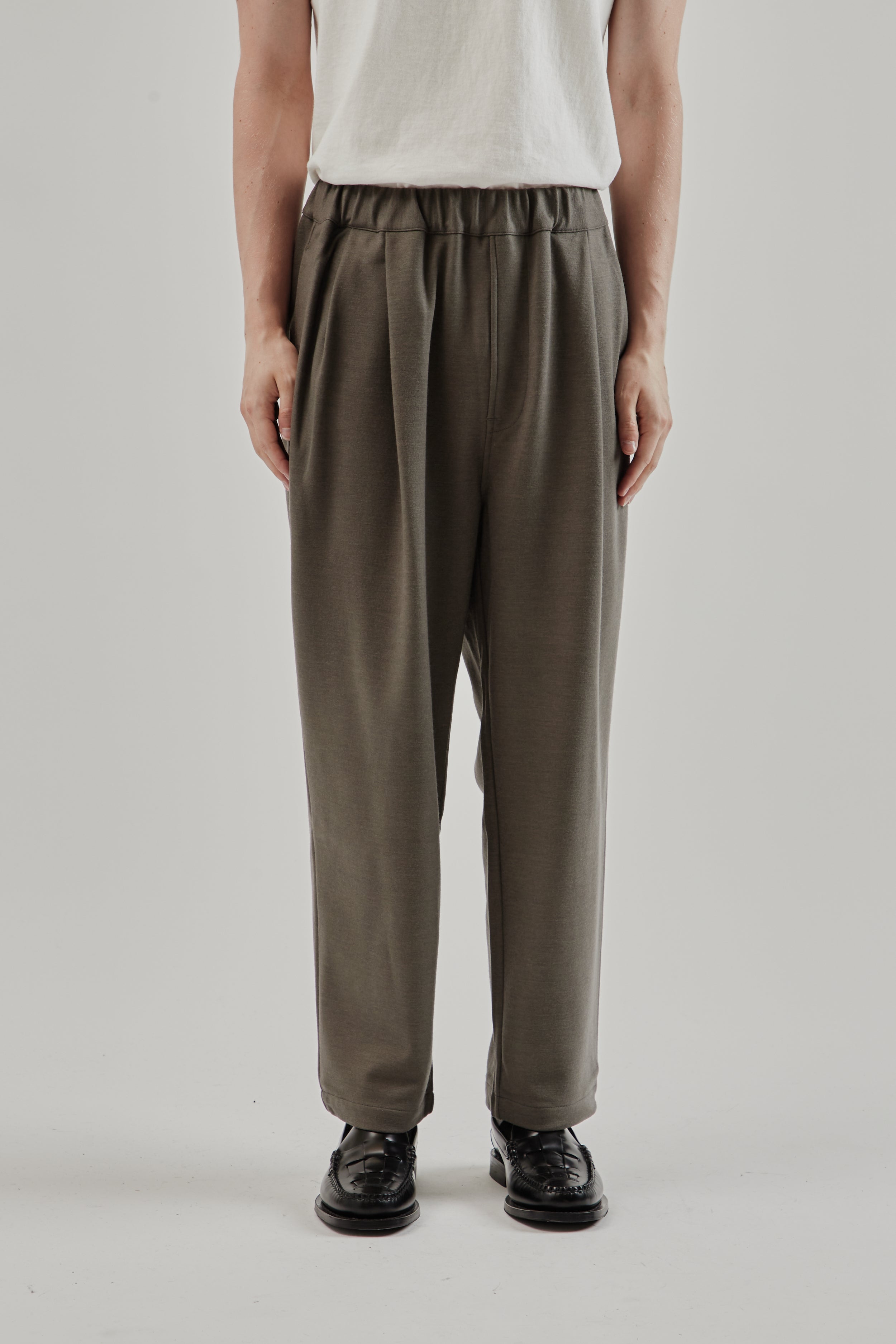 NEAT  ニート希少TWO TUCK WOOL SLACKS  size48 NEAT ニート希少TWO TUCK WOOL SLACKS size48