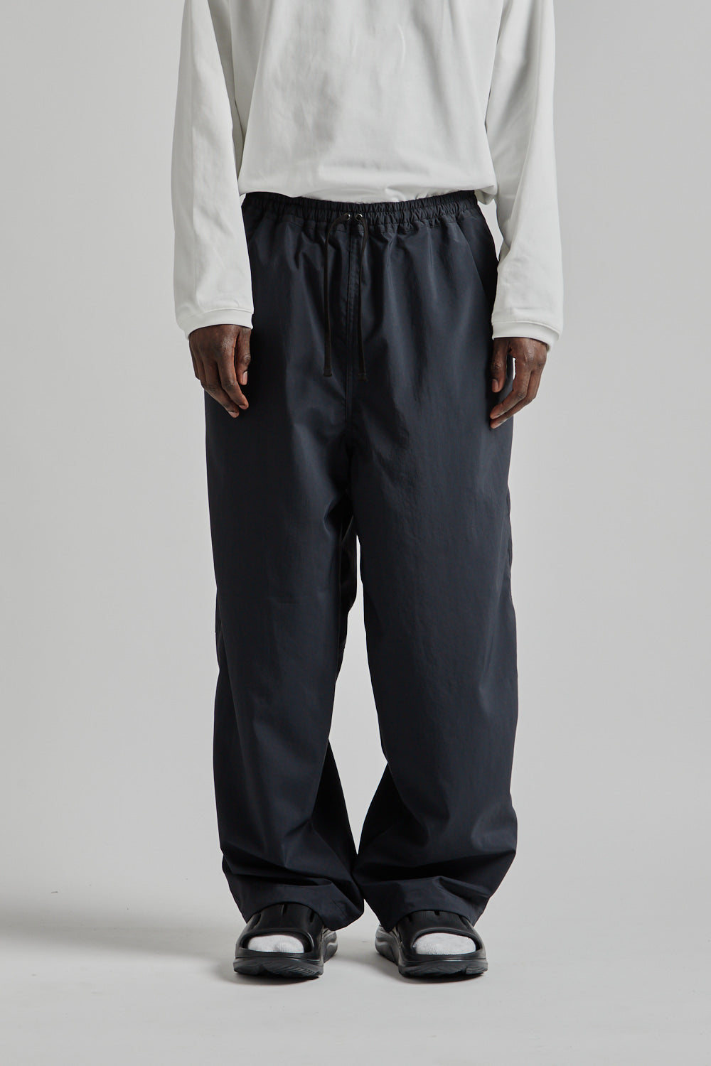 【予約販売品】 By Still Hand Wallace | Black Ink - Pants Wide Airy パンツ