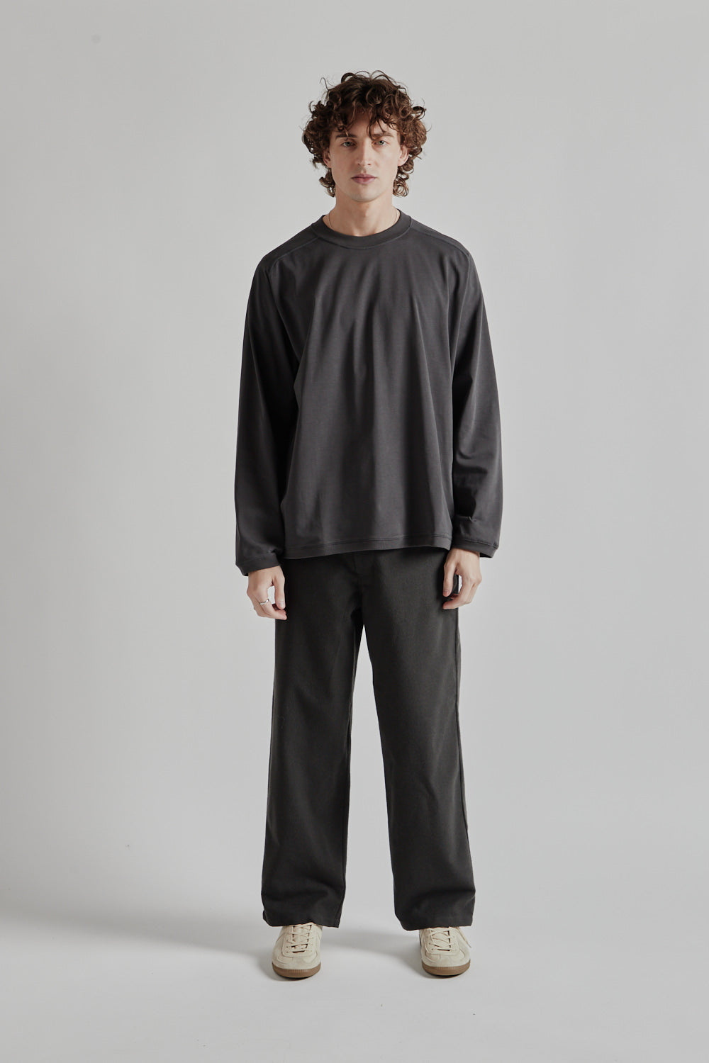 High Twist Long Sleeve - Charcoal