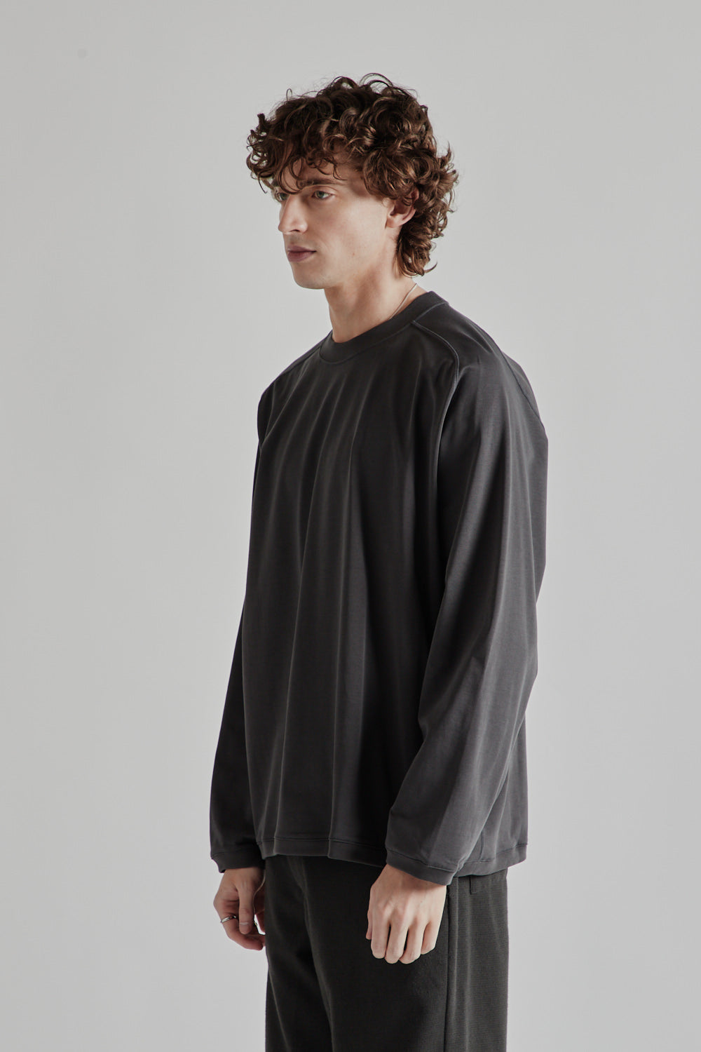 High Twist Long Sleeve - Charcoal