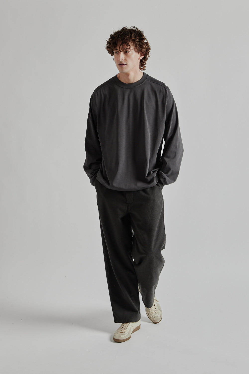 High Twist Long Sleeve - Charcoal