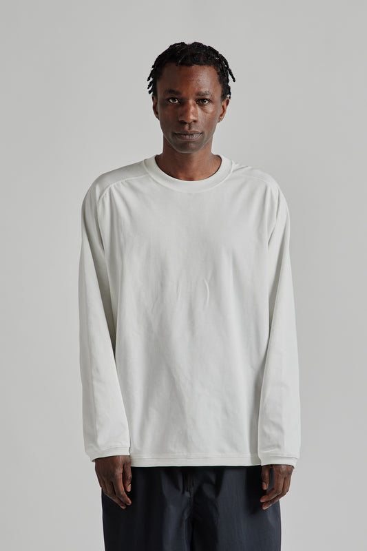 Still by Hand High Twist Long Sleeve White 1