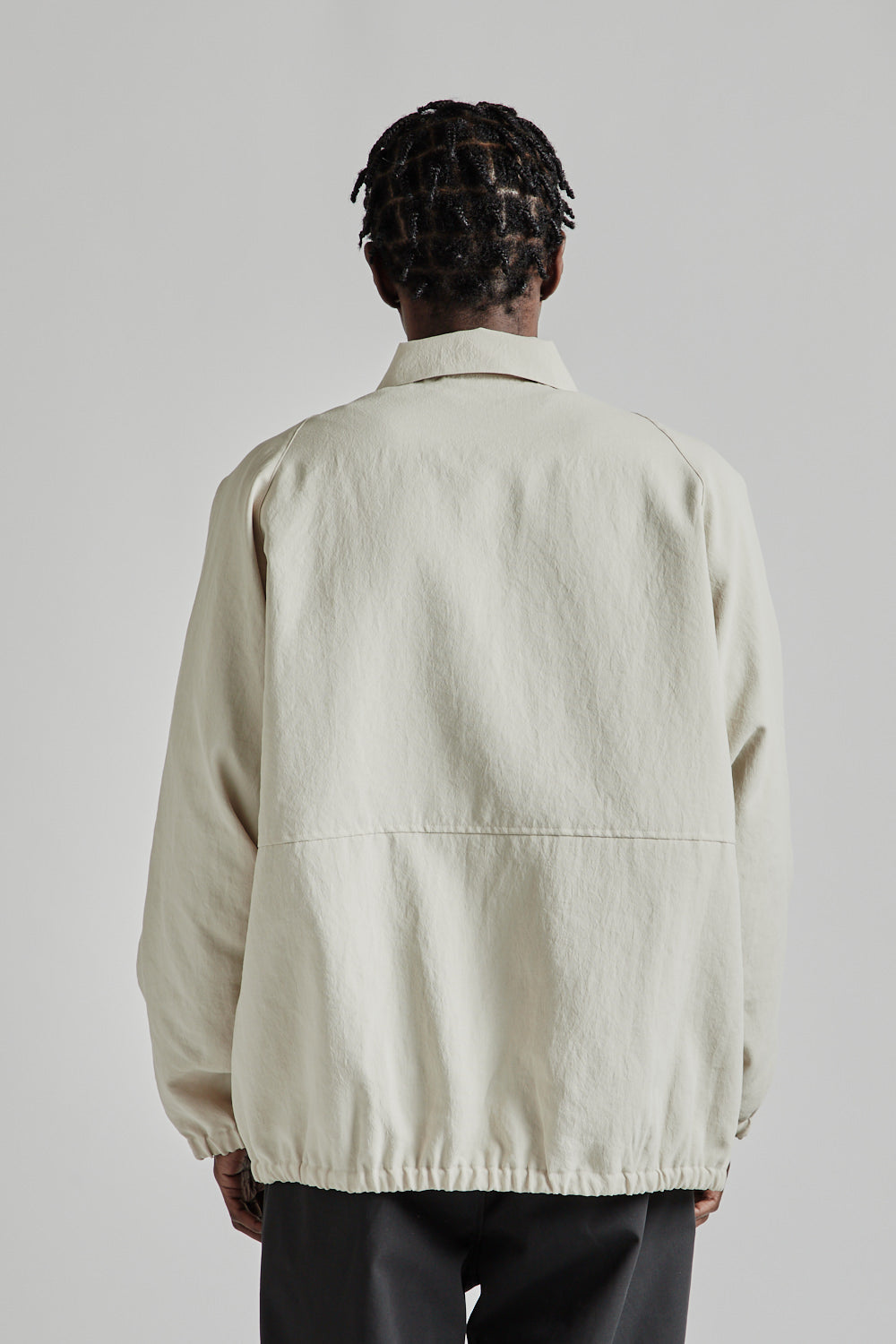 Still by Hand Zip Up Polyester Blouson Ecru 5