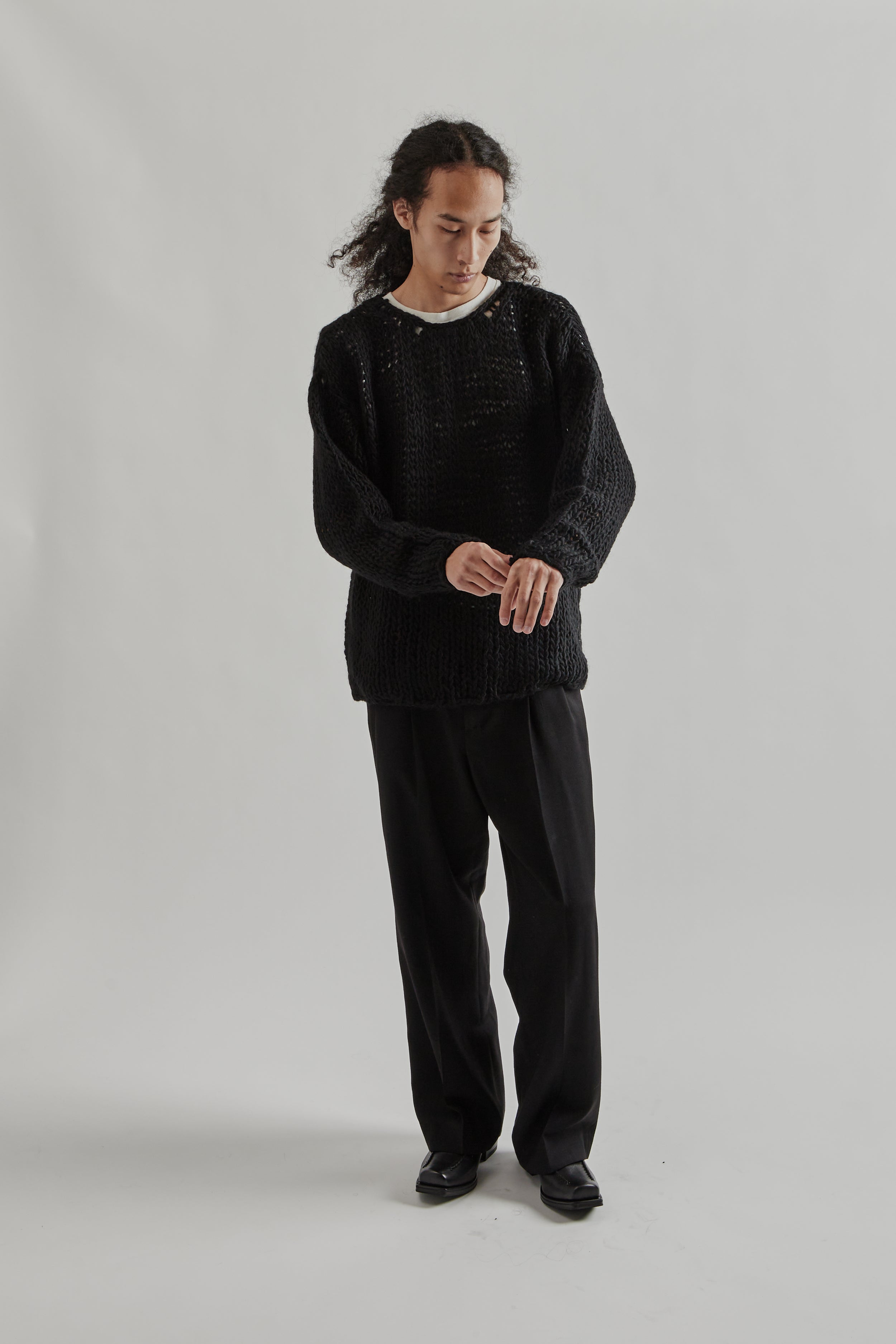 Sugarhill Low Gouge Pullover - Black | Wallace Mercantile Shop
