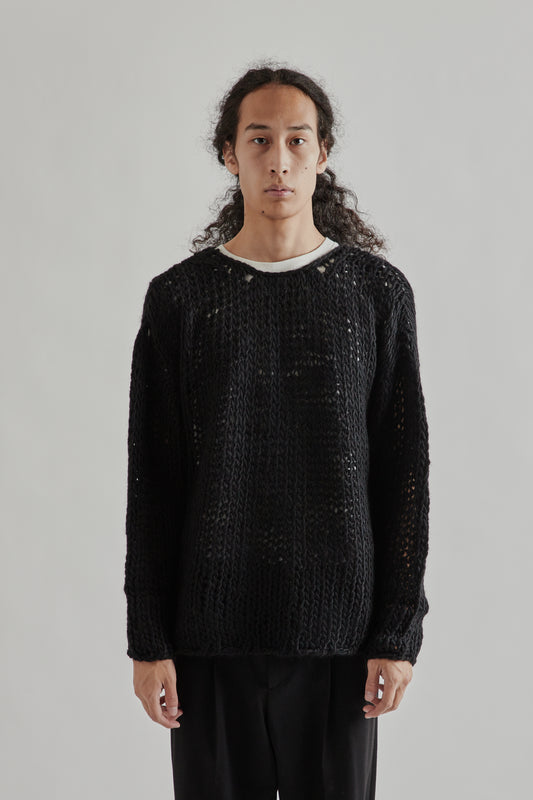 Sugarhill FW25 Low Gouge Pullover Black2