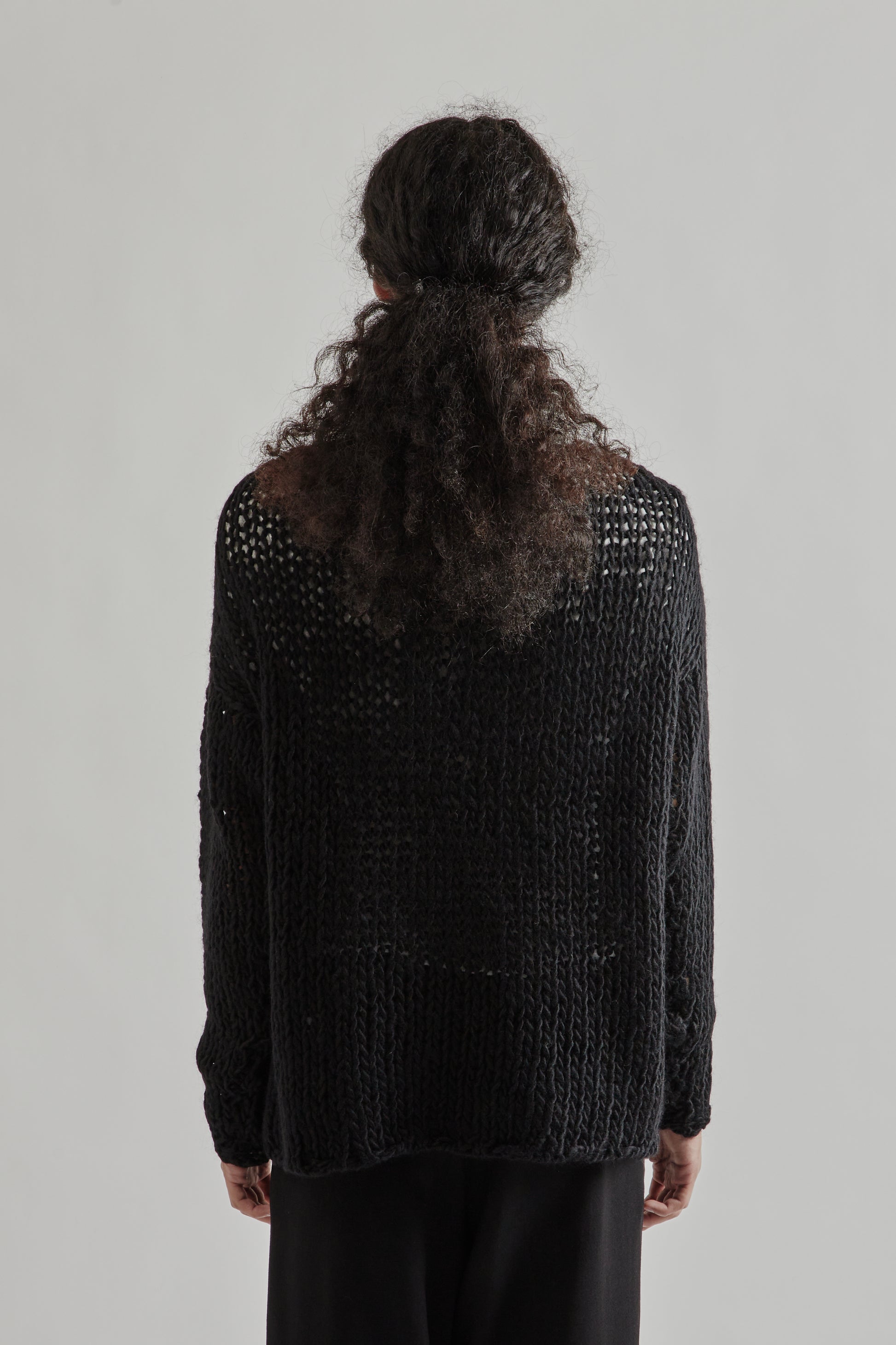 Sugarhill FW25 Low Gouge Pullover Black9