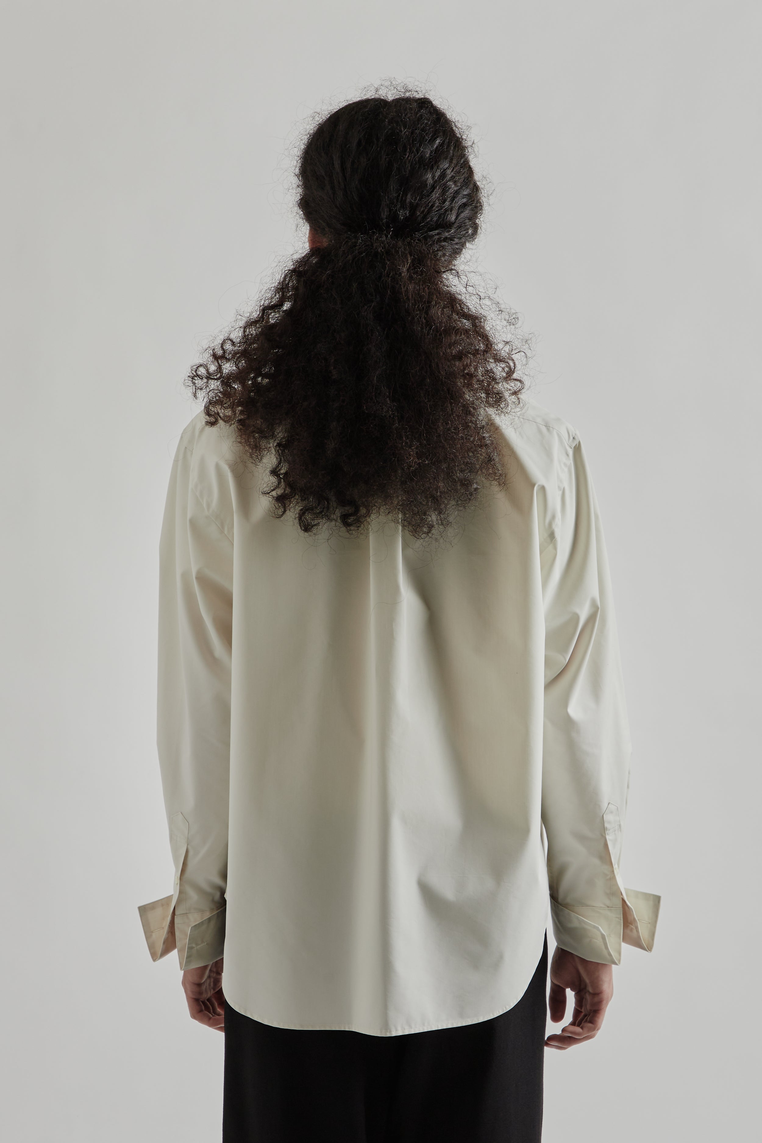 Sugarhill Ribbon Collar Shirt - Ecru | Wallace Mercantile Shop