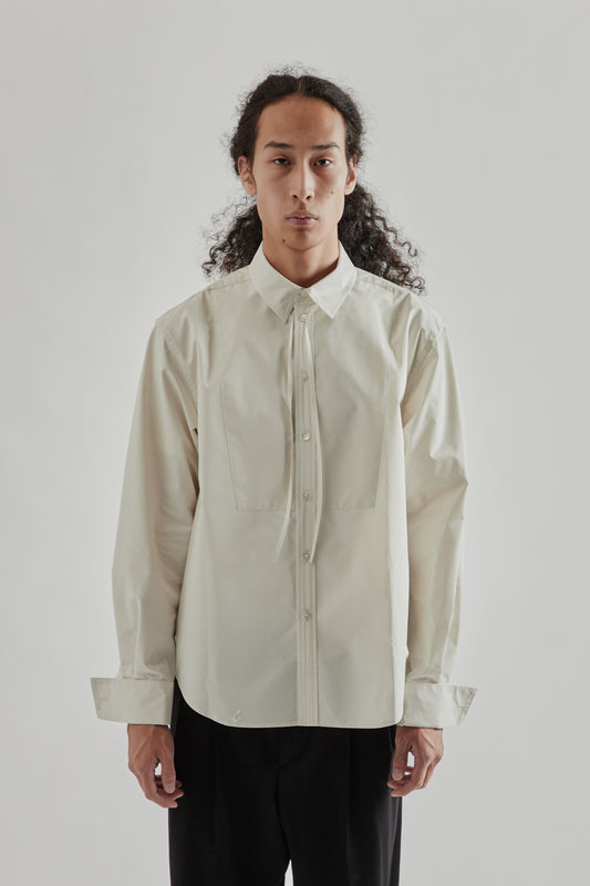 Sugarhill FW25 Ribbon Collar Shirt Ecru3