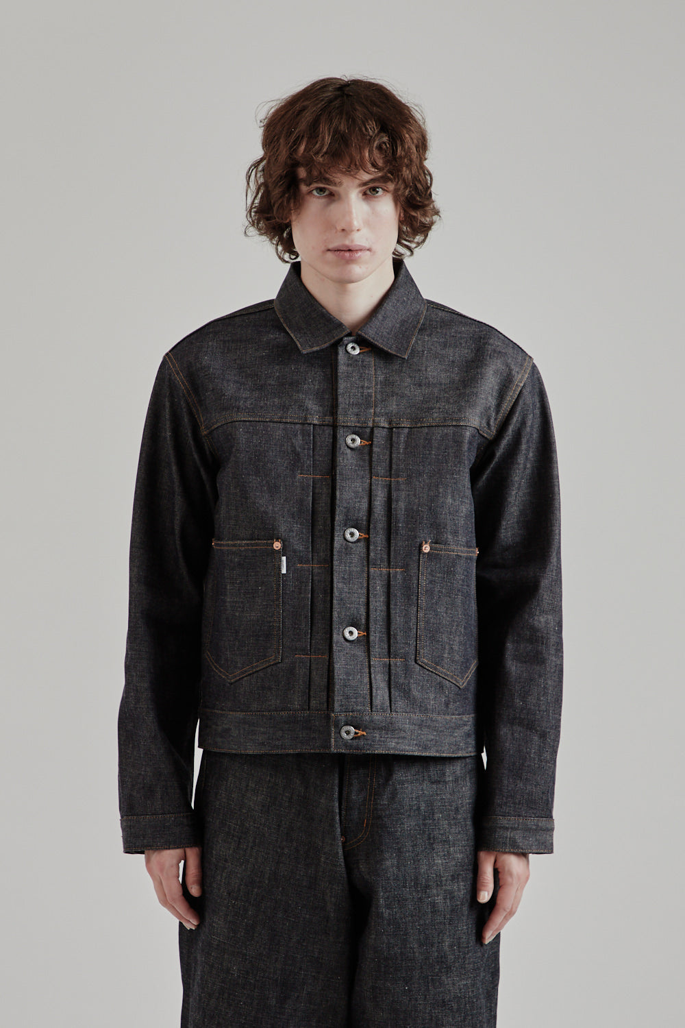 Sugarhill SS25 Modern Denim Jacket Rigid Indigo 2