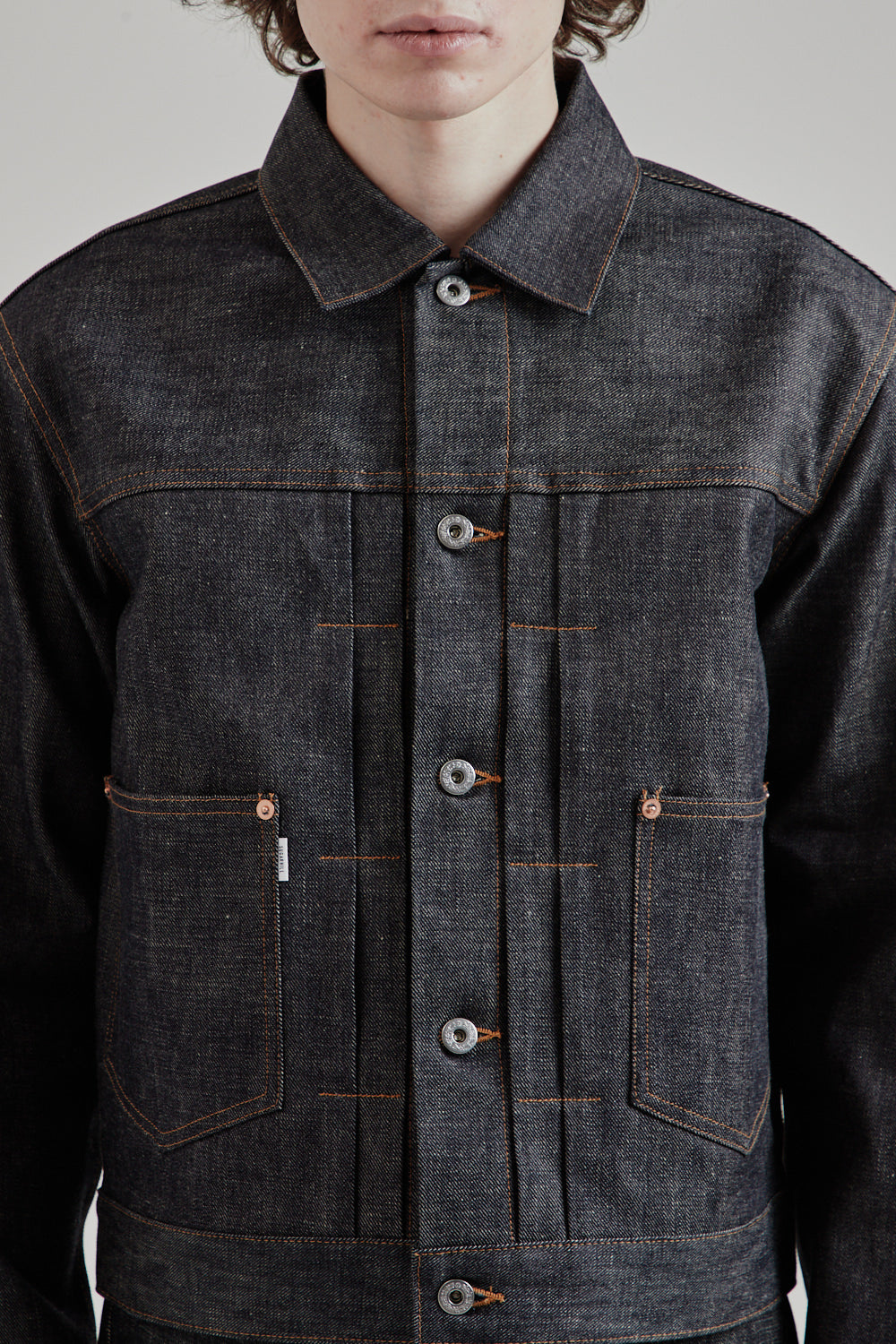 Sugarhill SS25 Modern Denim Jacket Rigid Indigo 6