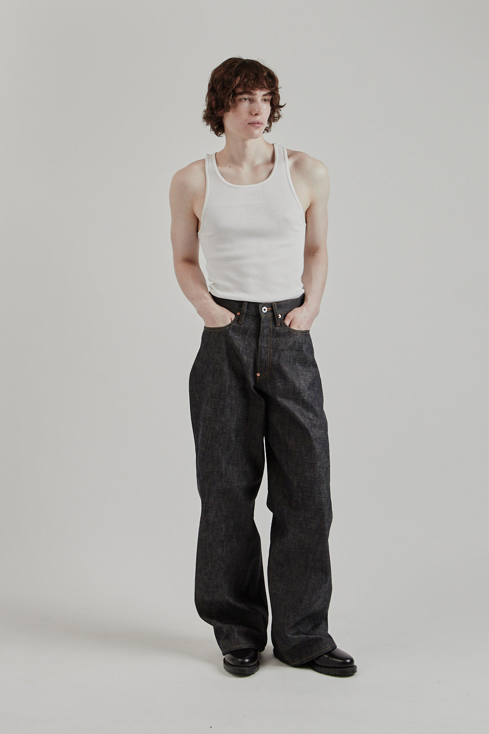 SUGARHILL】MODERN DENIM TROUSERS STRAIGHT CUT(24AW