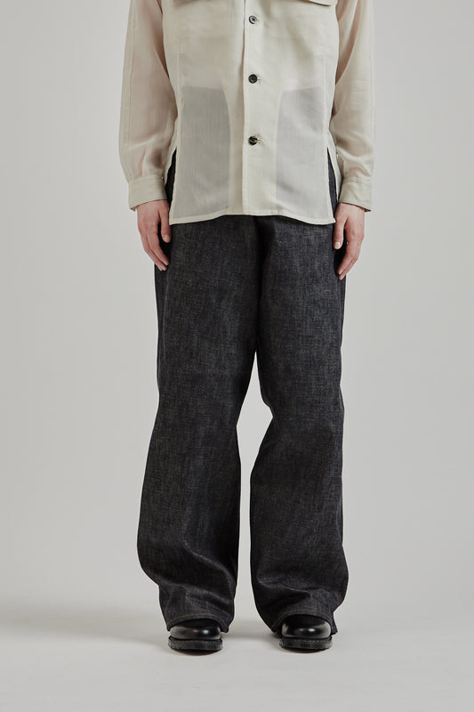 Modern Denim Pants Wide Cut - Rigid Indigo