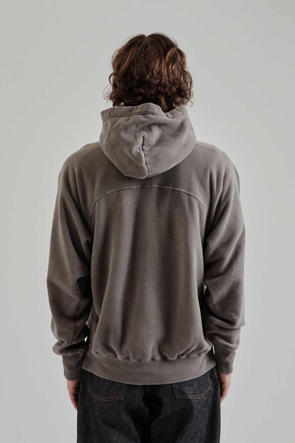 Sugarhill SS25 Pigment Dye Hoodie Dark Purple 5