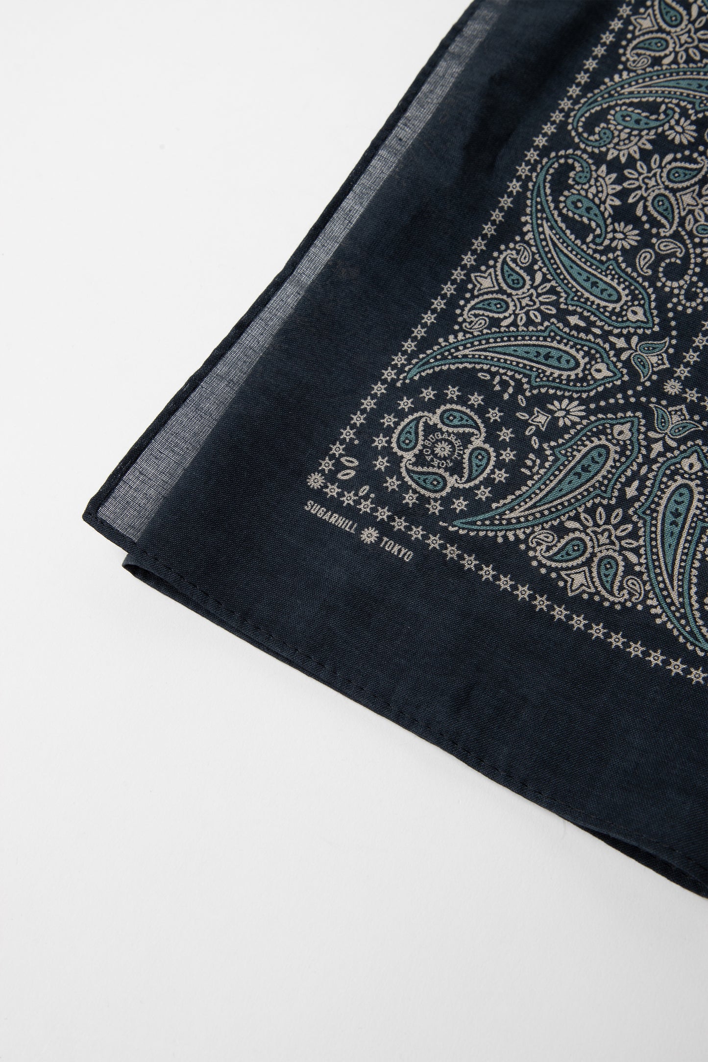 Sugarhill SS25 Stagger Bandana Navy 04