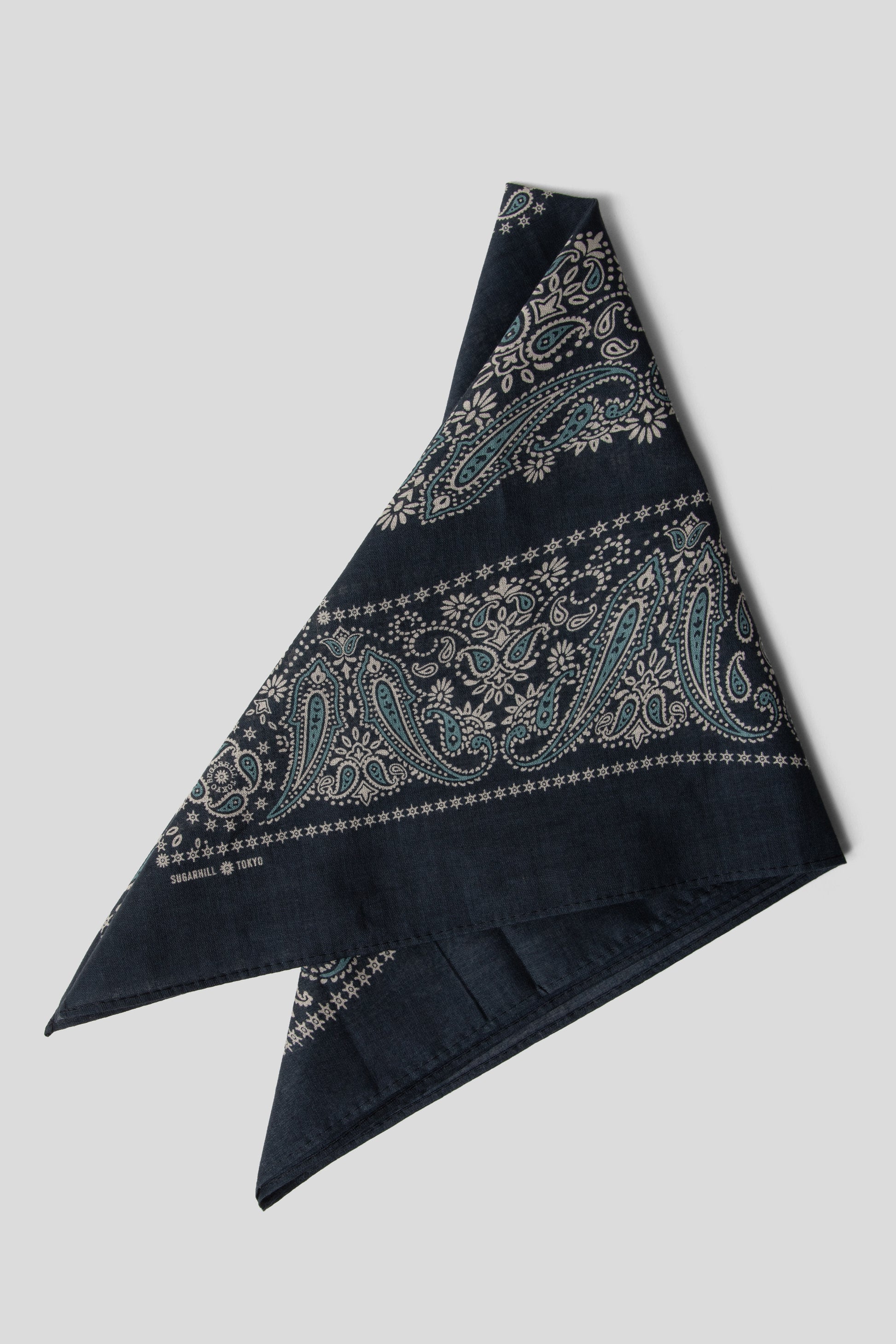 Sugarhill SS25 Stagger Bandana Navy 05