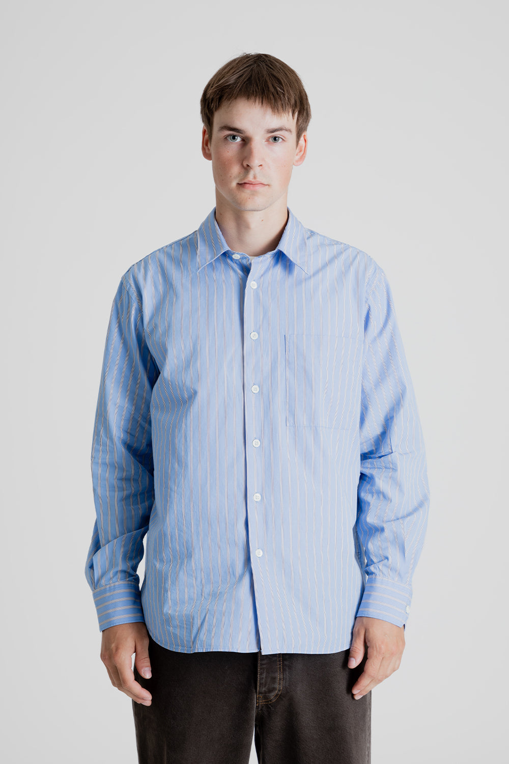 Sunflower Ace Shirt in Light Blue