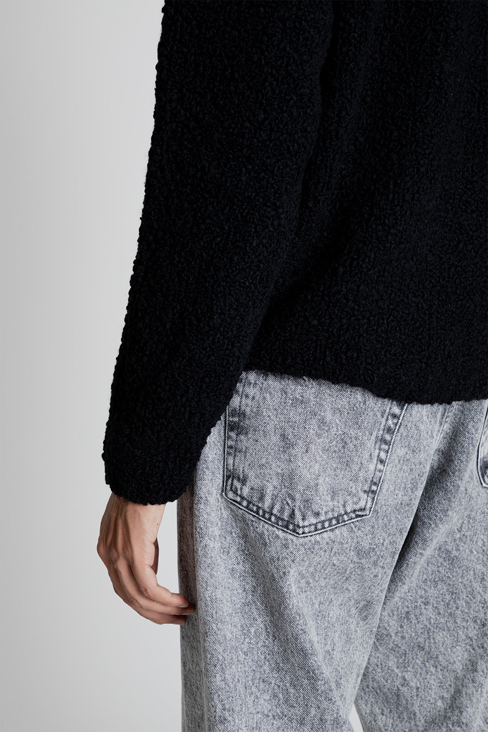 Sunflower Aske Sweater in Black