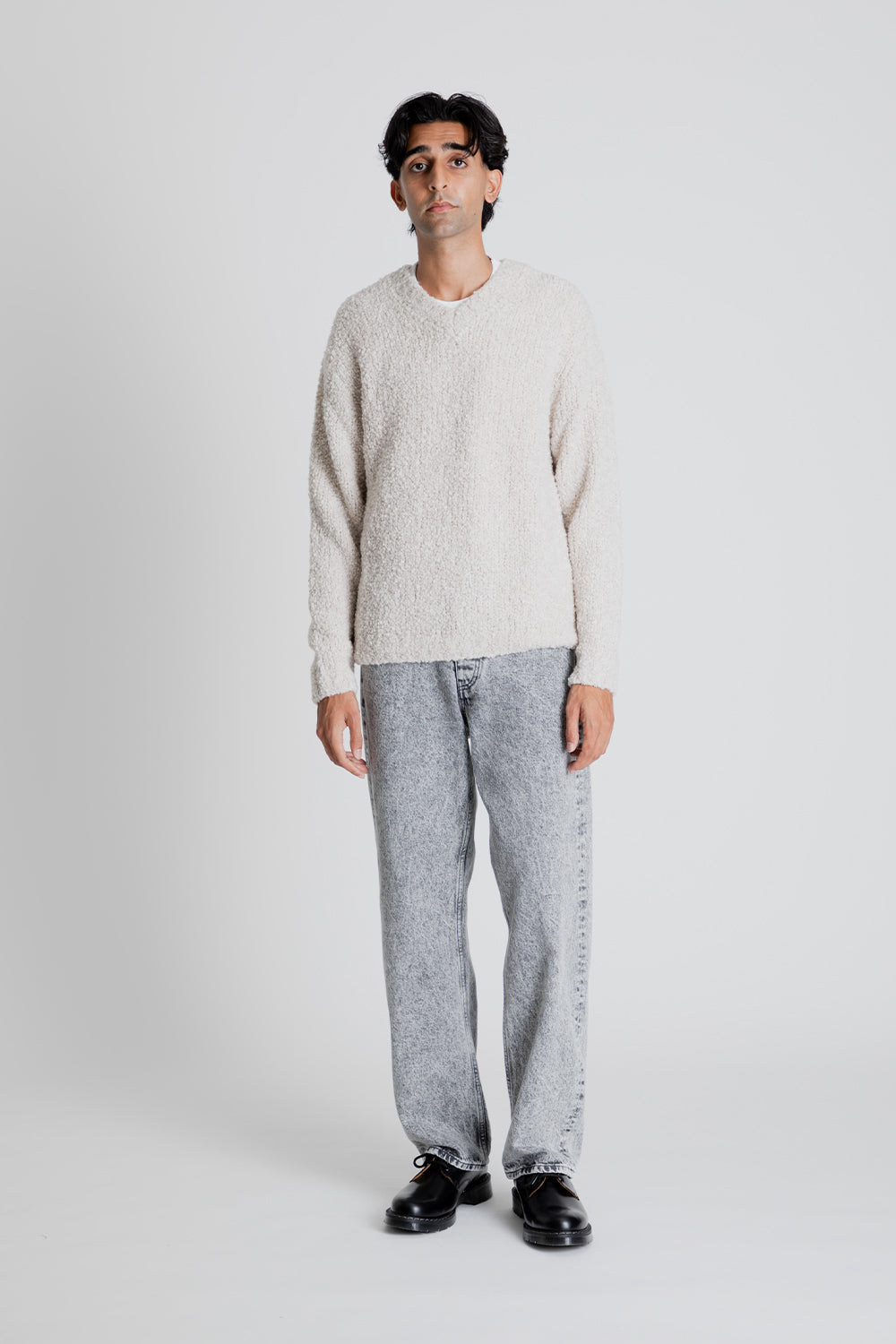 Sunflower Aske Sweater in Off White