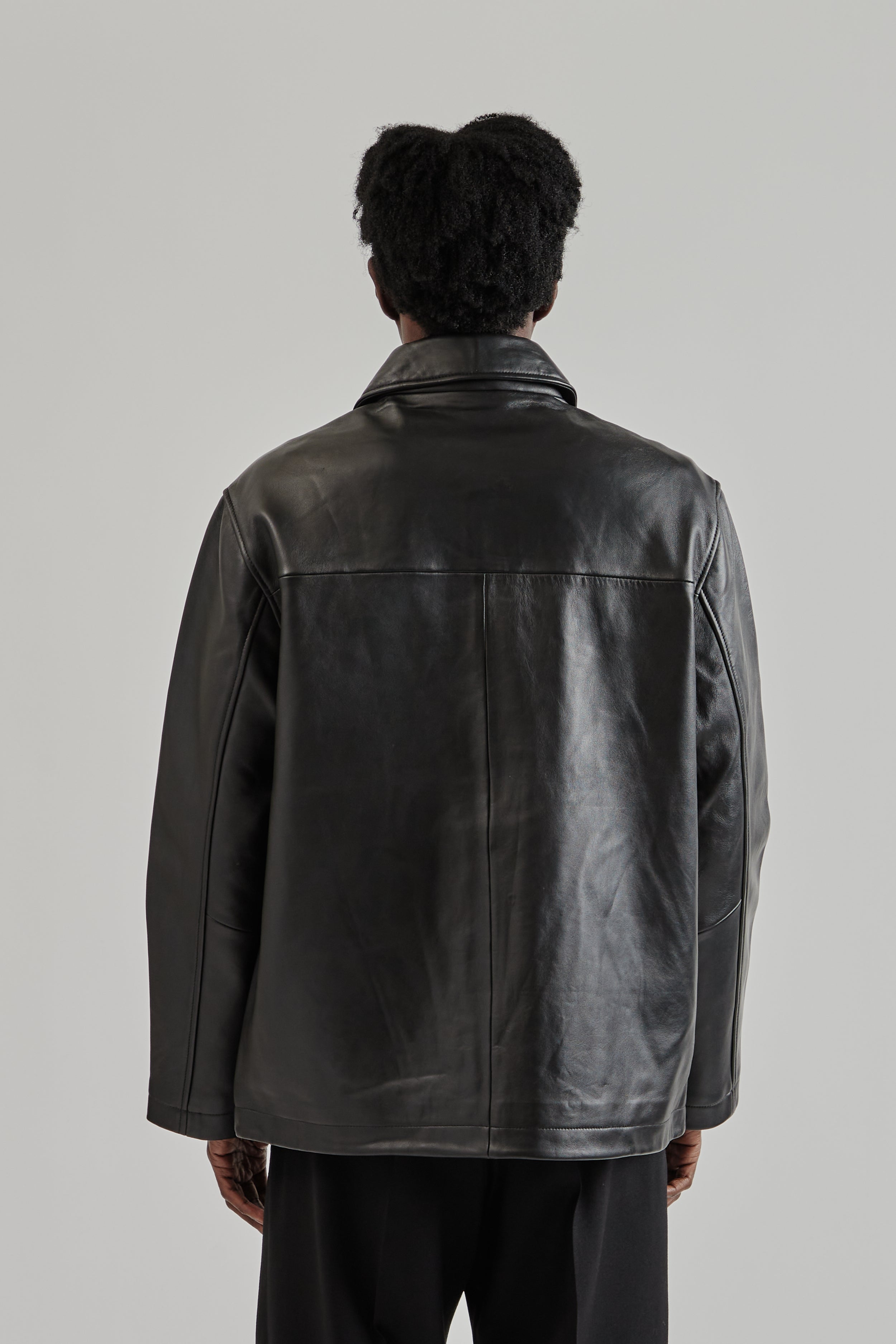 Sunflower Coach Leather Jacket - Black | Wallace Mercantile Shop