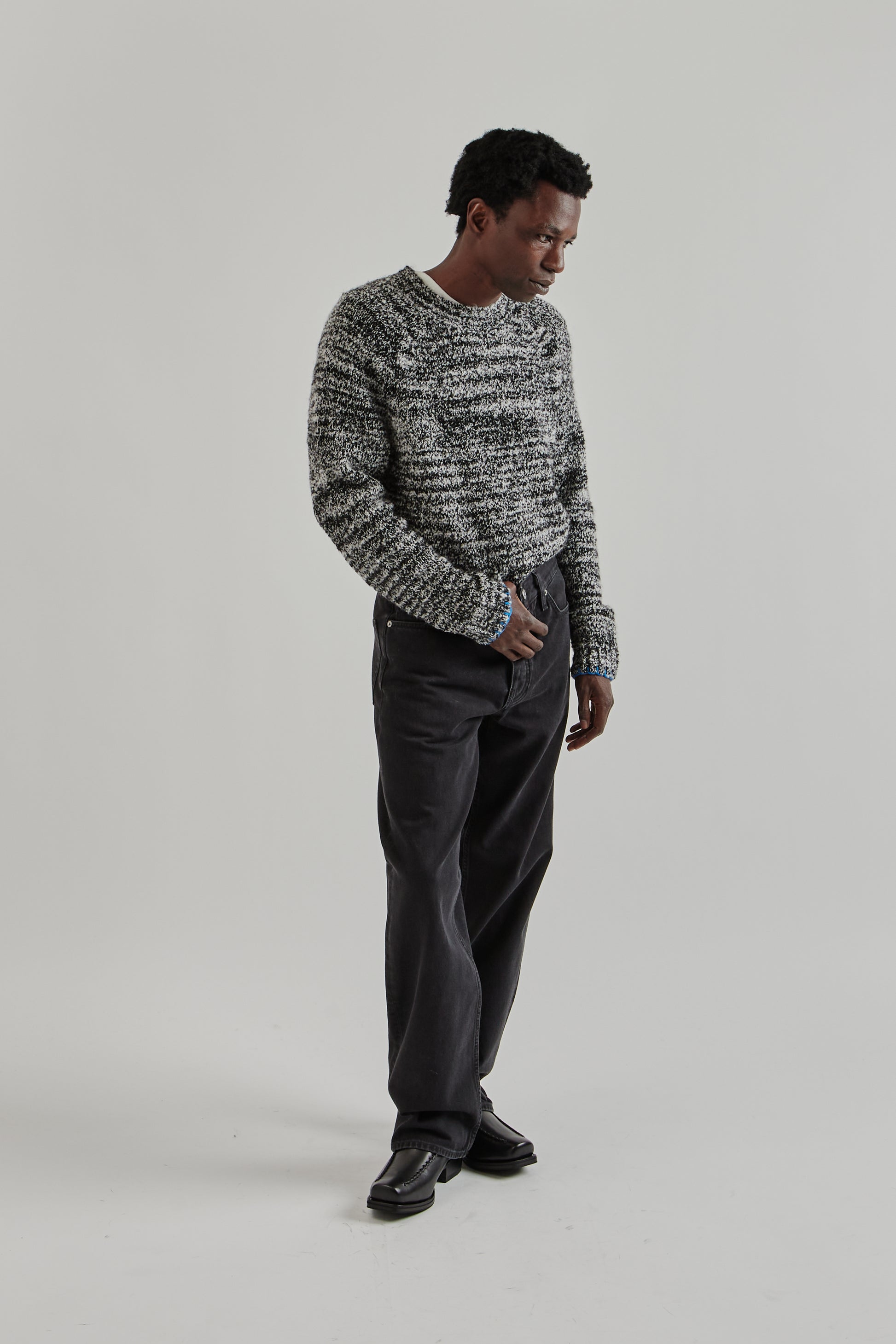 Sunflower FW25 Loose Denim Black Washed23