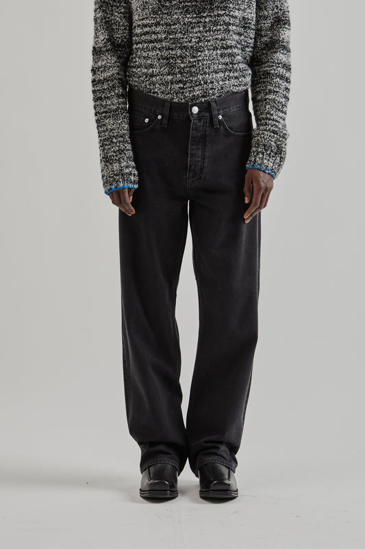 Sunflower FW25 Loose Denim Black Washed3