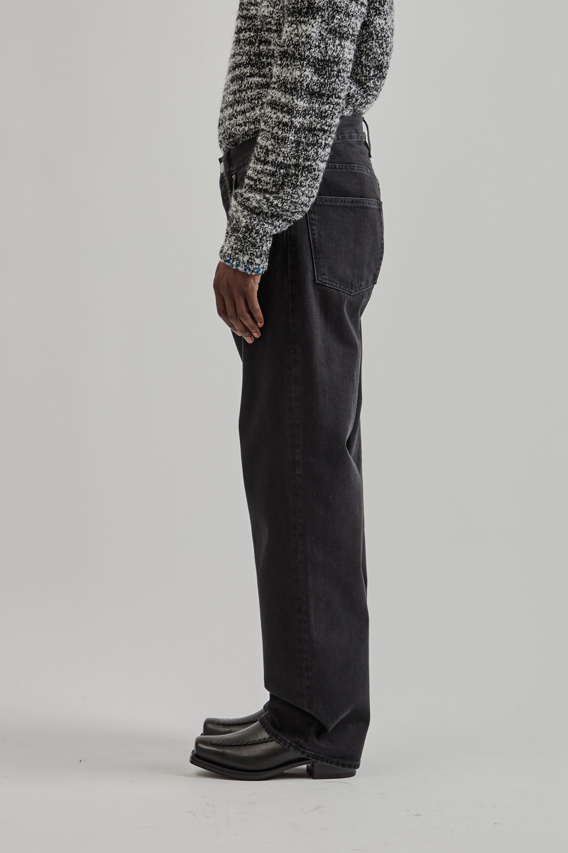 Sunflower FW25 Loose Denim Black Washed8