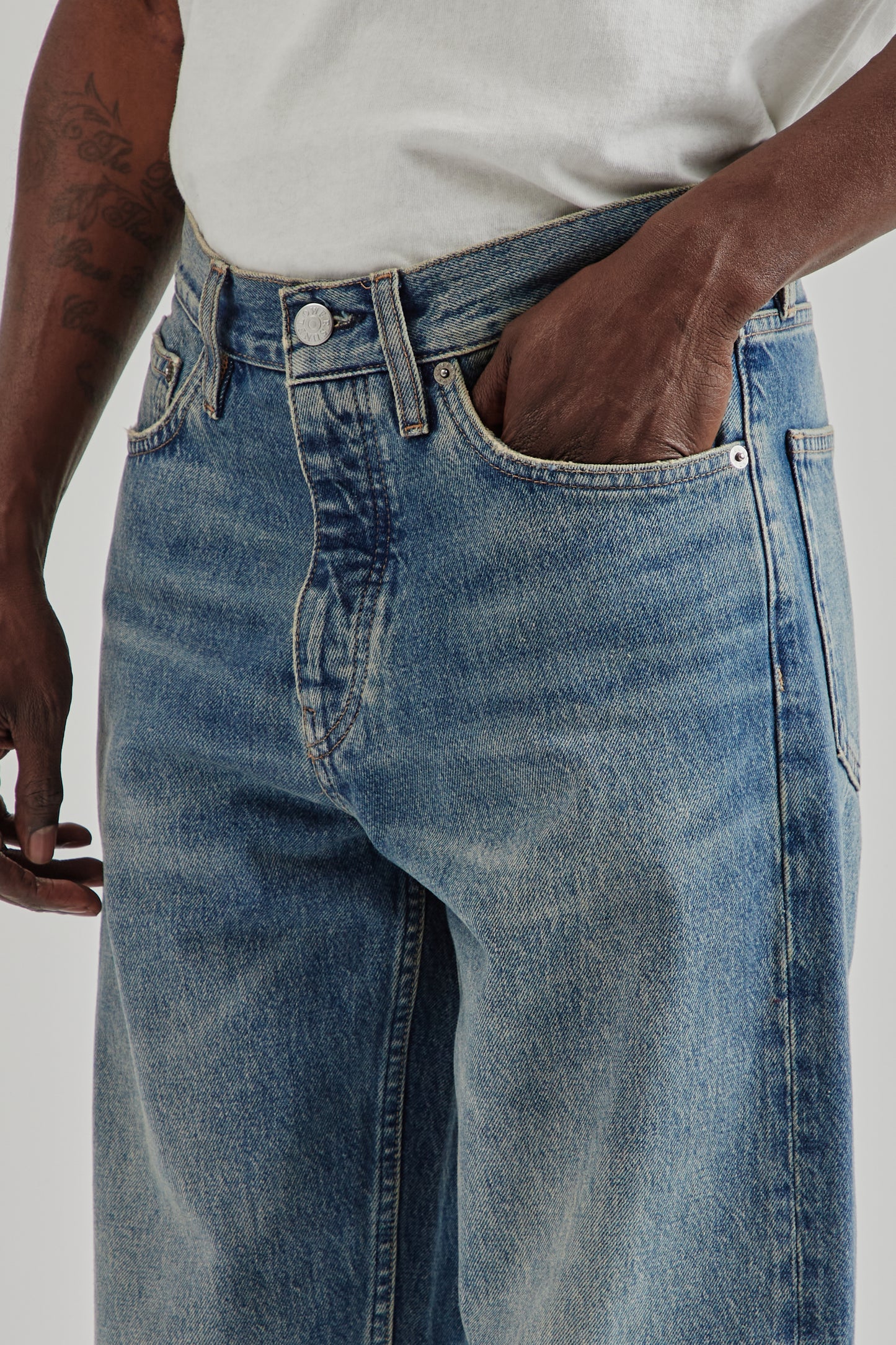 Sunflower FW25 Loose Denim Dark Blue Vintage15