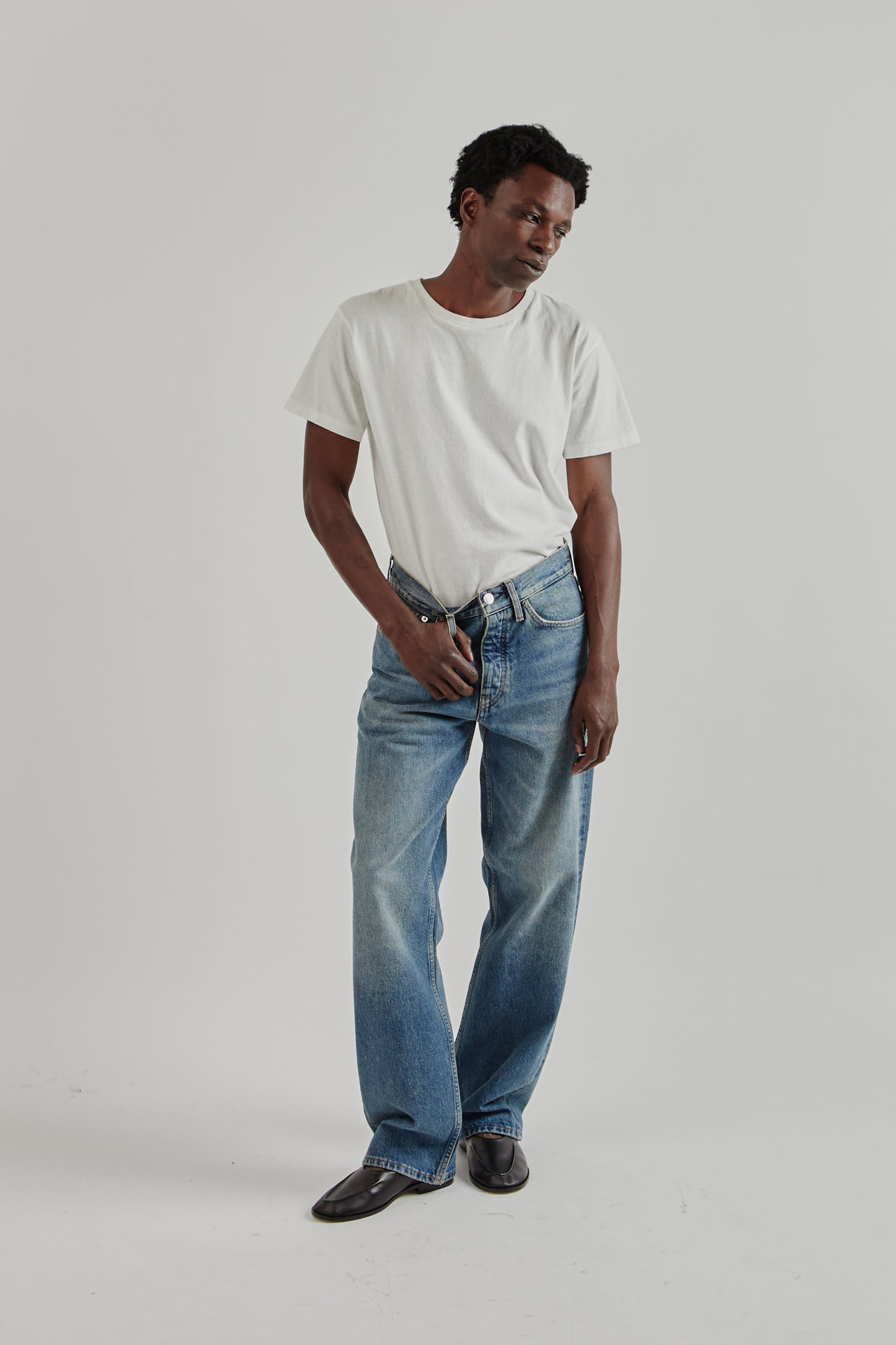 Sunflower FW25 Loose Denim Dark Blue Vintage20